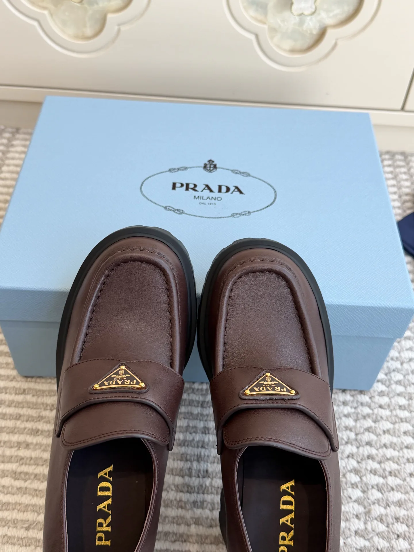 Women's Loafers And Moccasins PRADA 17872182