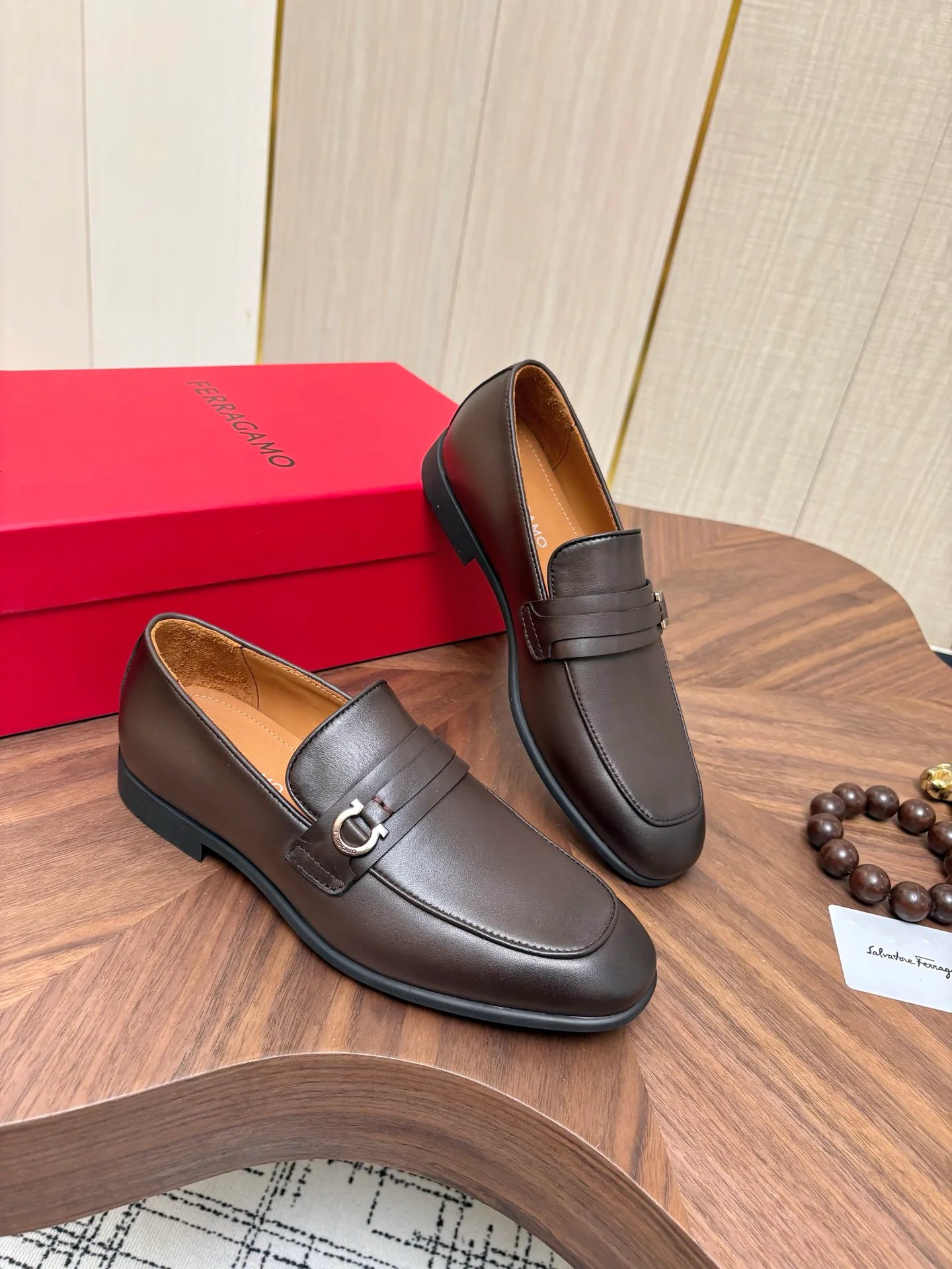 Men's Loafers And Dress Shoes SALVATORE FERRAGAMO 18257094