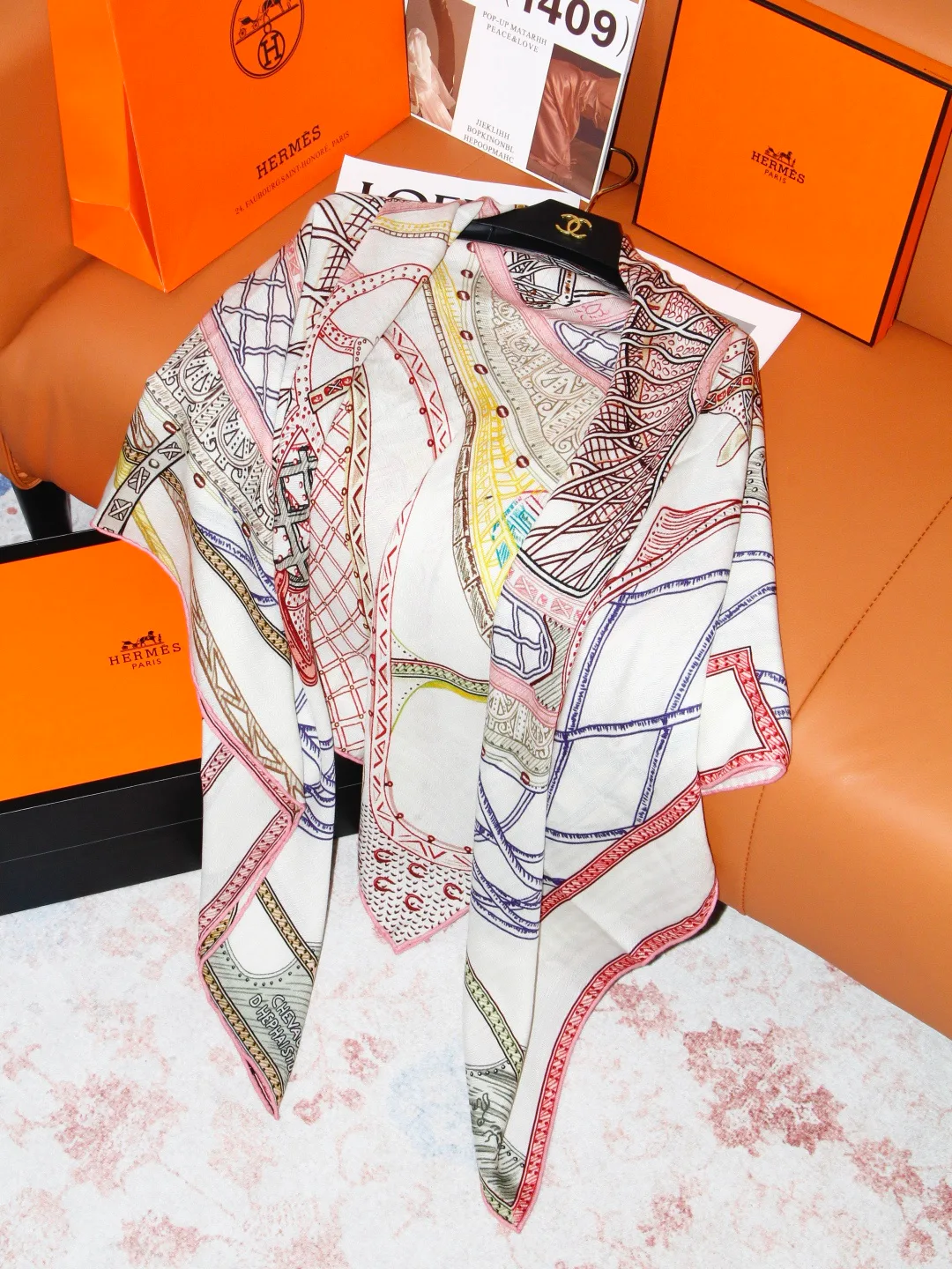 Silk Scarves HERMES 18222577