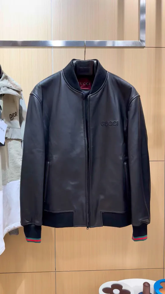 Men's Leather Jackets And Sheepskin Coats GUCCI 17699453