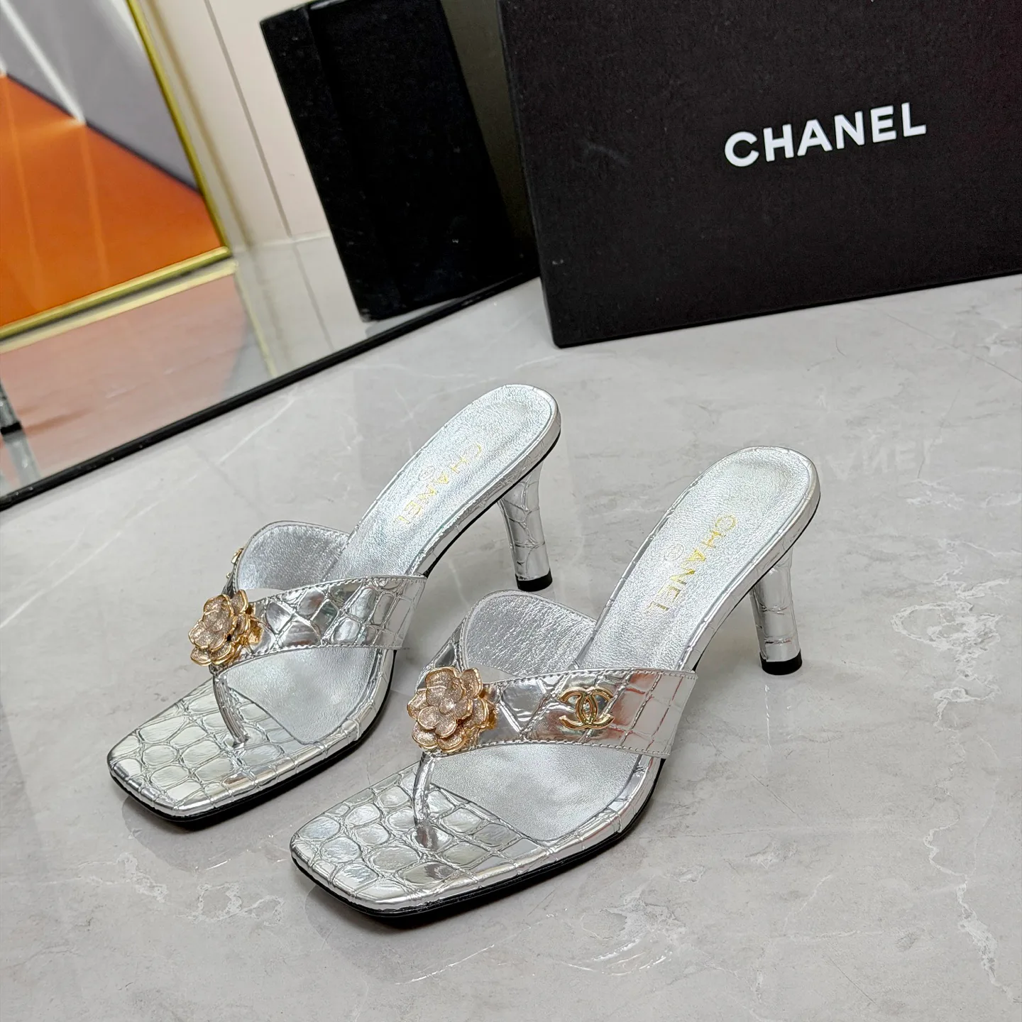 Women's Open-Toe Sandals CHANEL 17335021