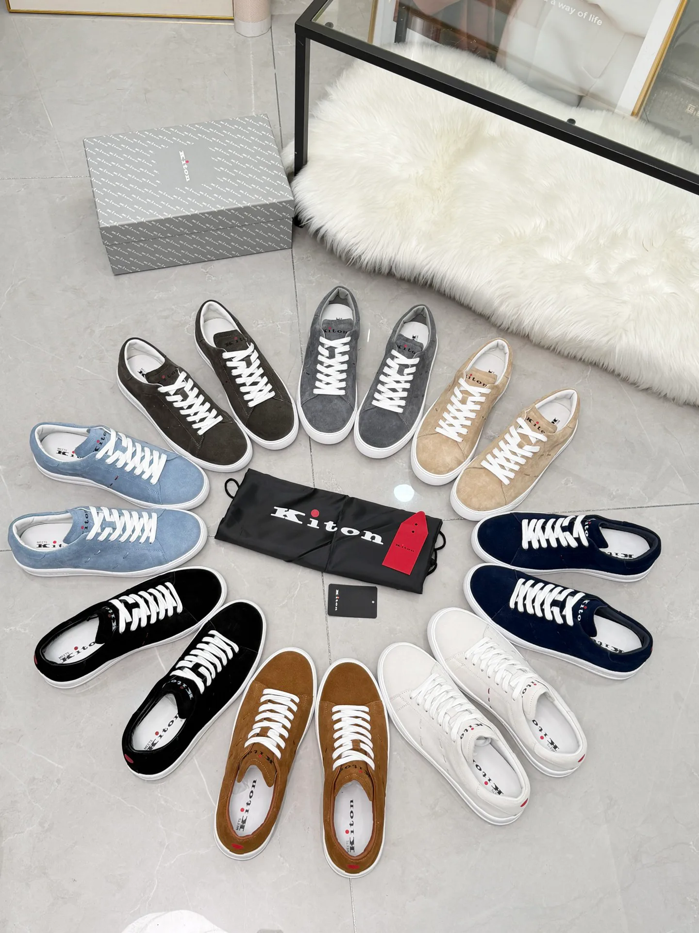 Men's Sneakers KITON 17858964