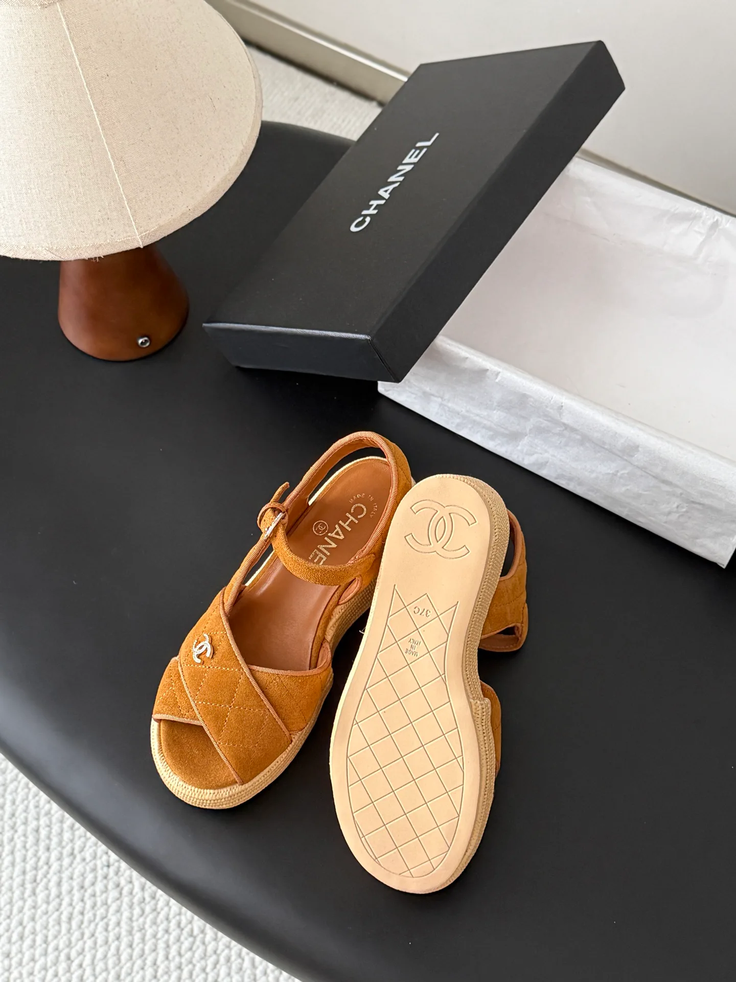 Women's Open-Toe Sandals CHANEL 17303644