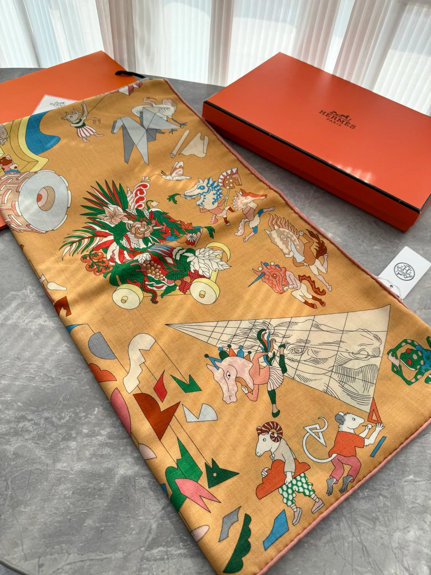 Silk Scarves HERMES 18476658