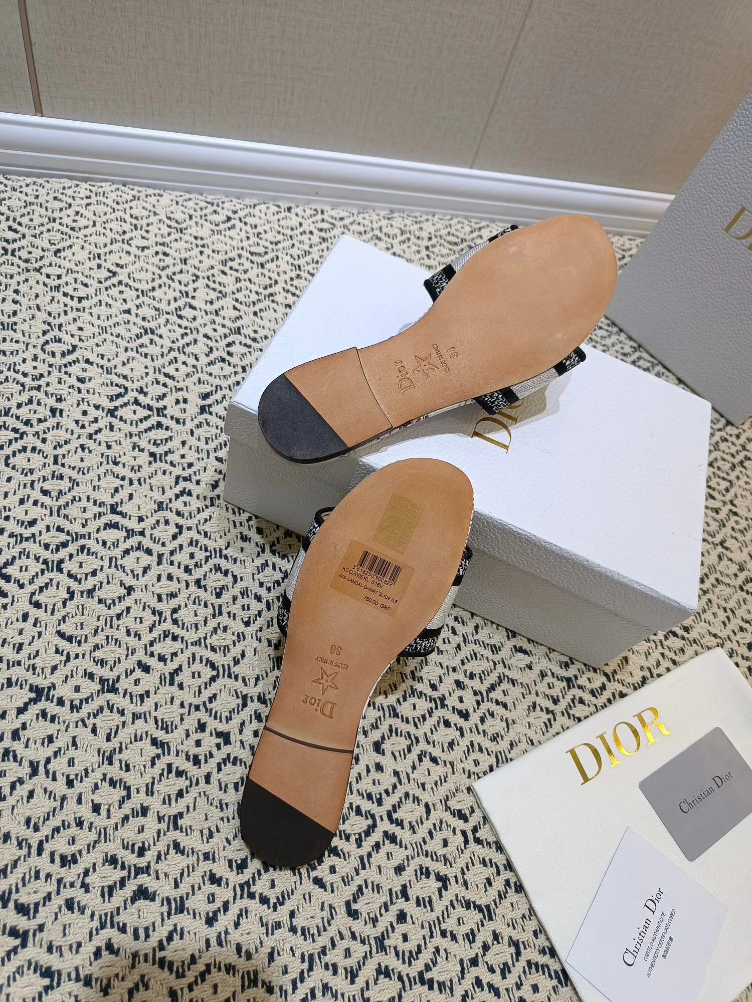 Women's Flip-Flops CHRISTIAN DIOR 17805886