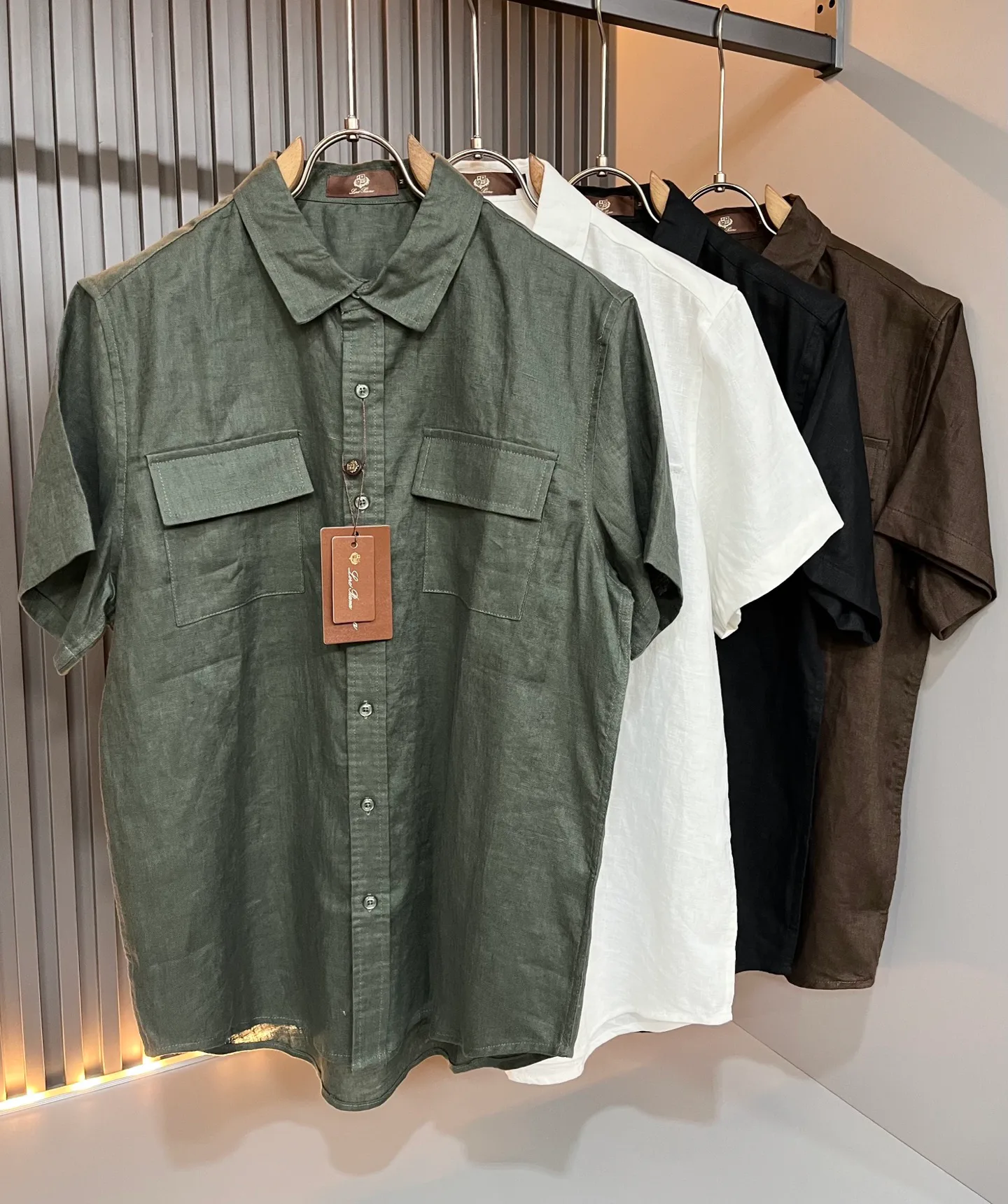 Рубашки Мужские Loro Piana 18592587