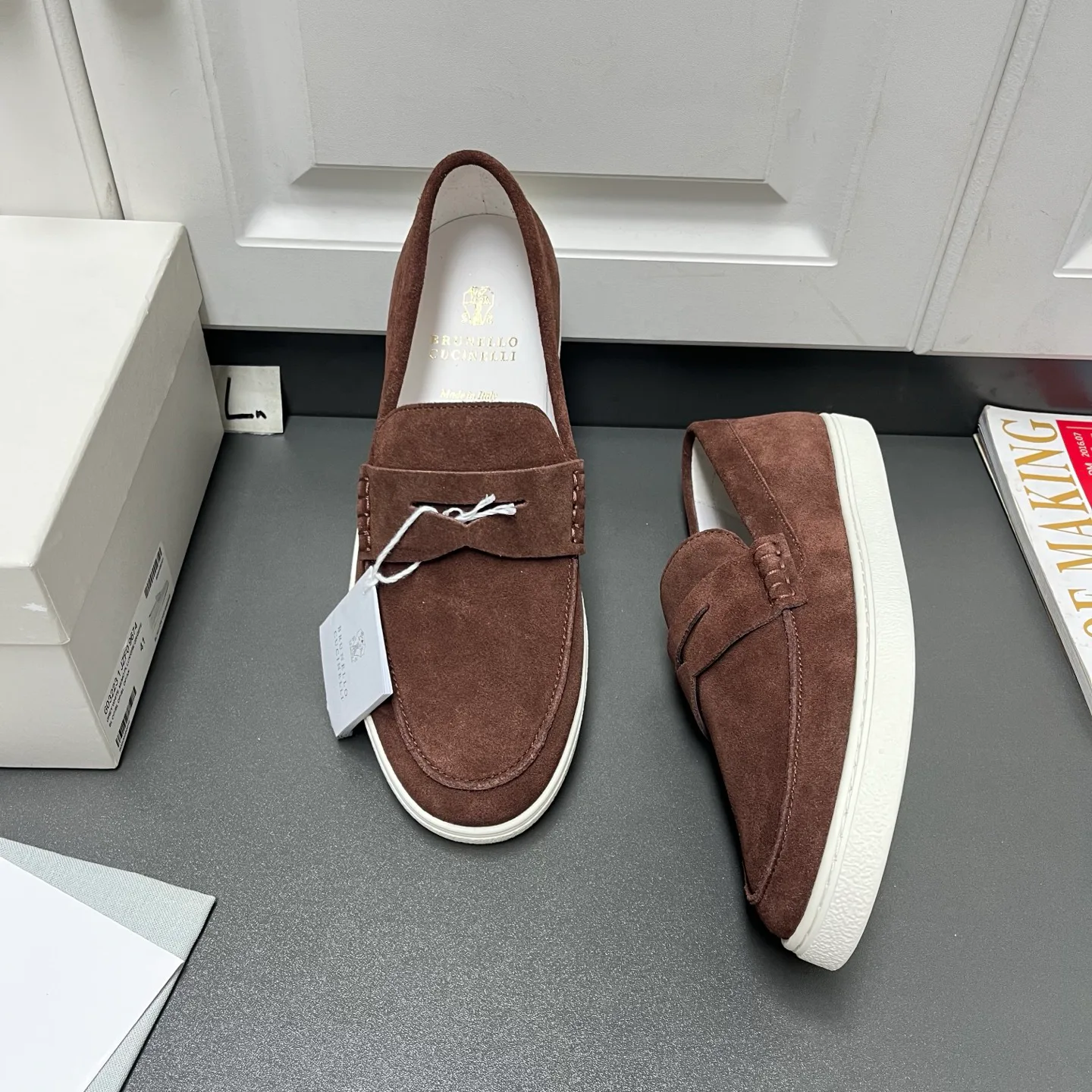 Men's Loafers And Dress Shoes BRUNELLO CUCINELLI 18500254