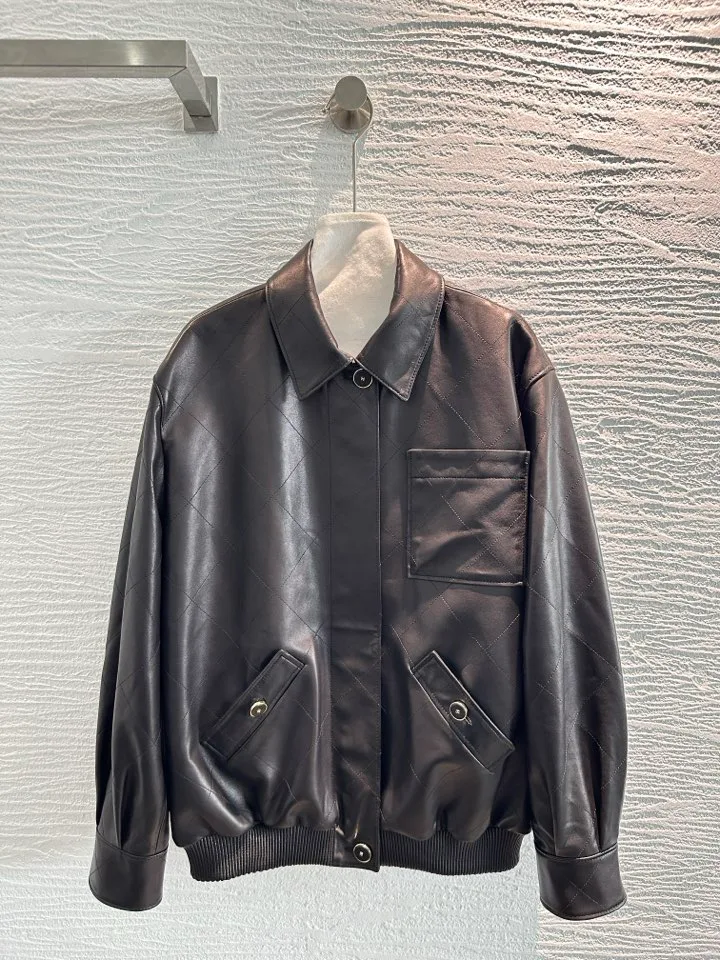 Women's Leather Jackets And Sheepskin Coats CHANEL 17302289