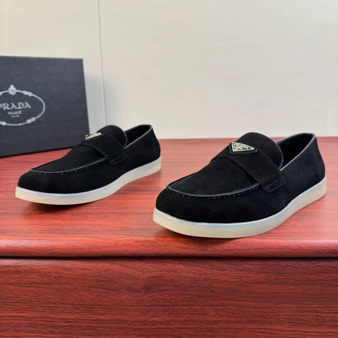 Men's Loafers And Dress Shoes PRADA 18100605