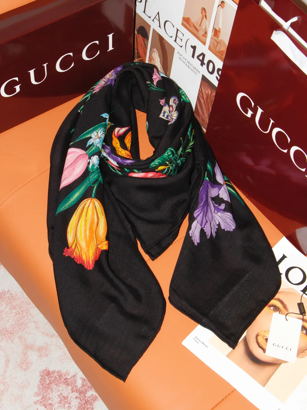 Silk Scarves GUCCI 18003564