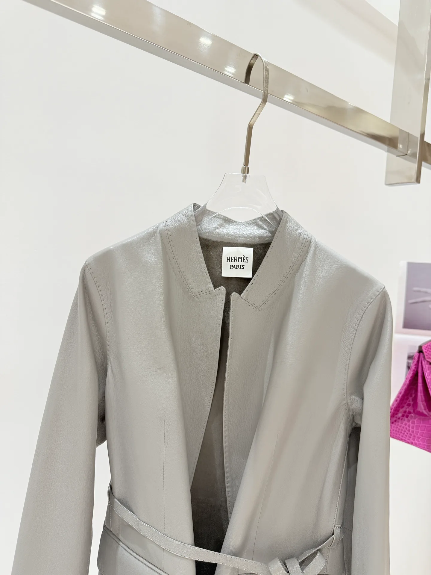 Women's Leather Jackets And Sheepskin Coats HERMES 18395964