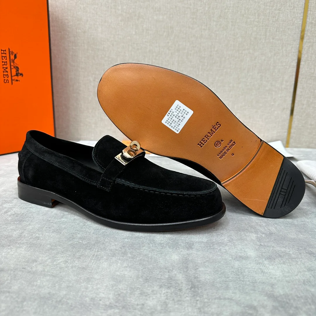 Men's Loafers And Dress Shoes HERMES 18397522