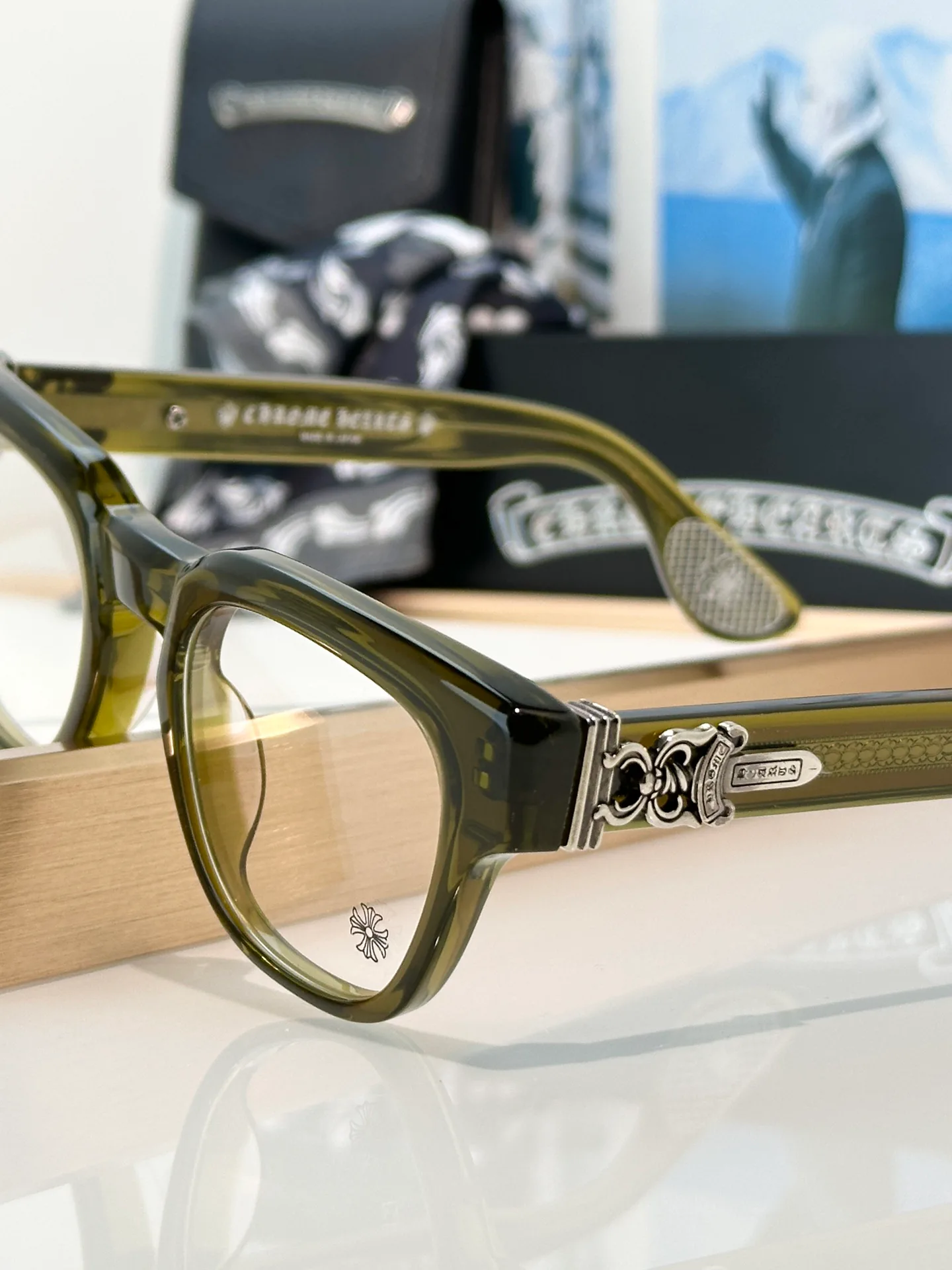 Glasses CHROME HEARTS 18398450