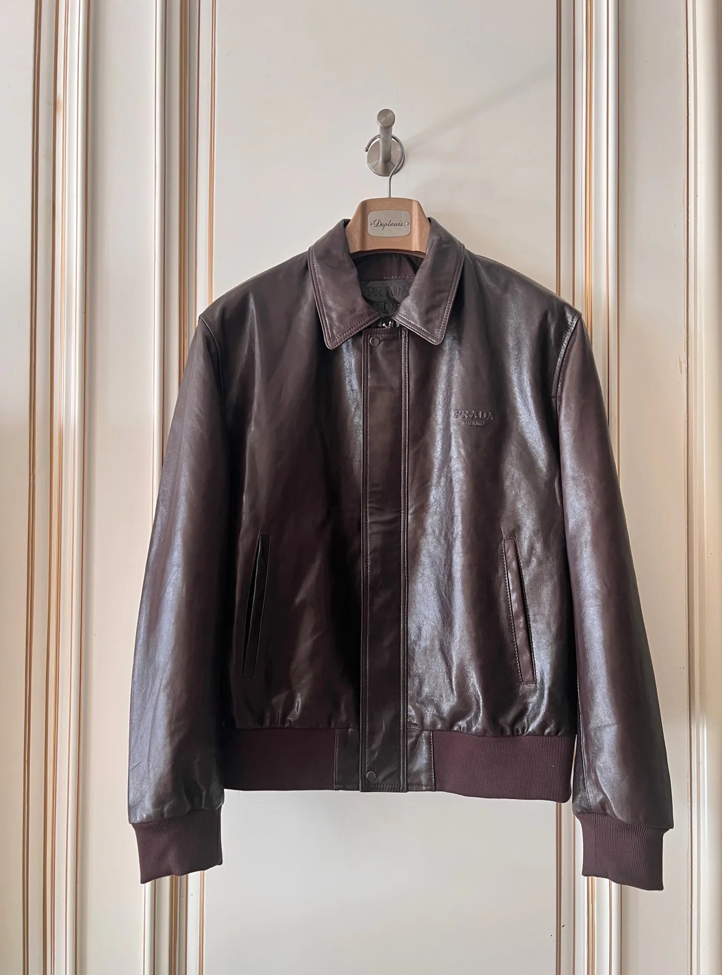 Women's Leather Jackets And Sheepskin Coats PRADA 18409020