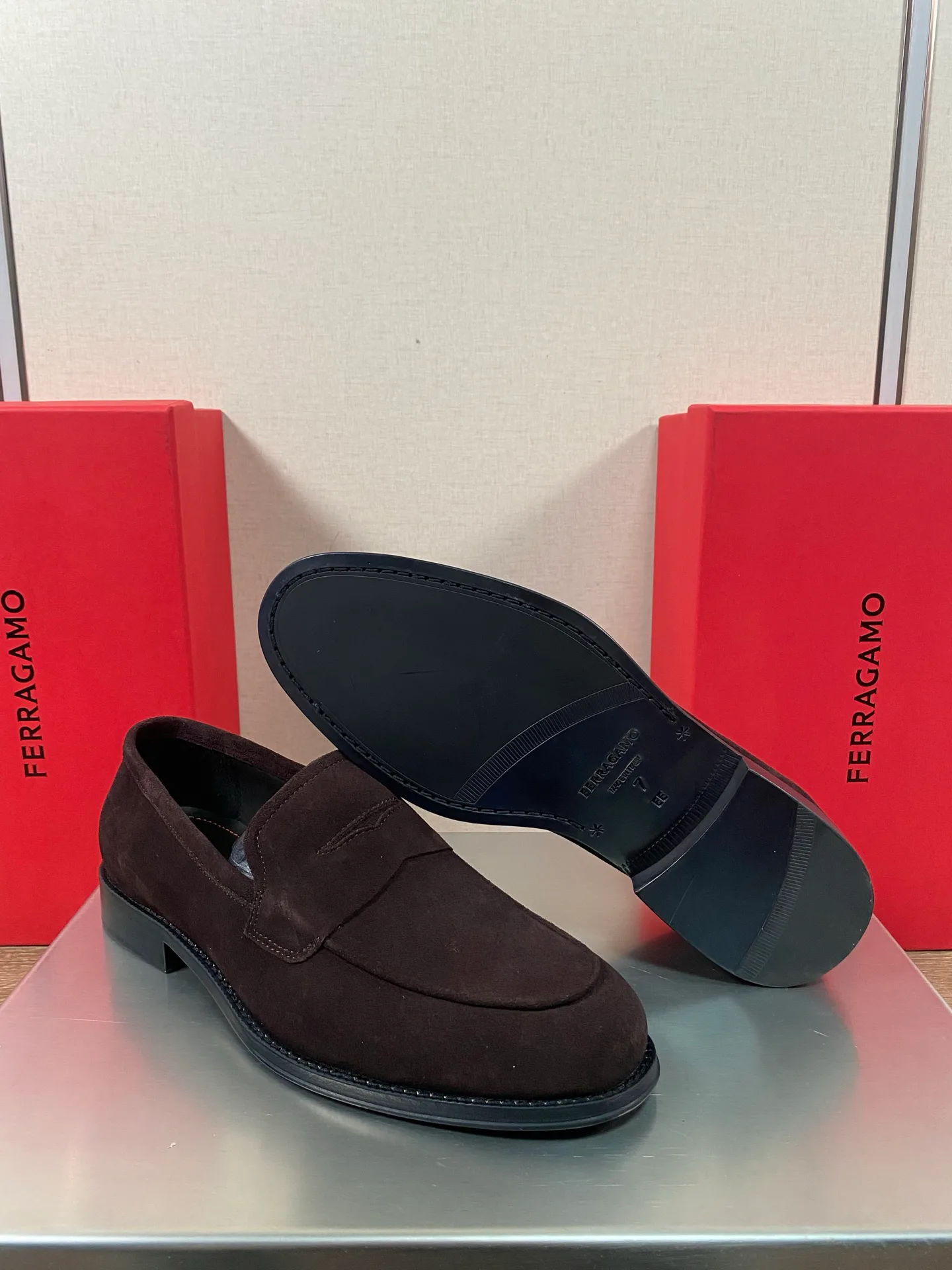 Men's Loafers And Dress Shoes SALVATORE FERRAGAMO 18078699