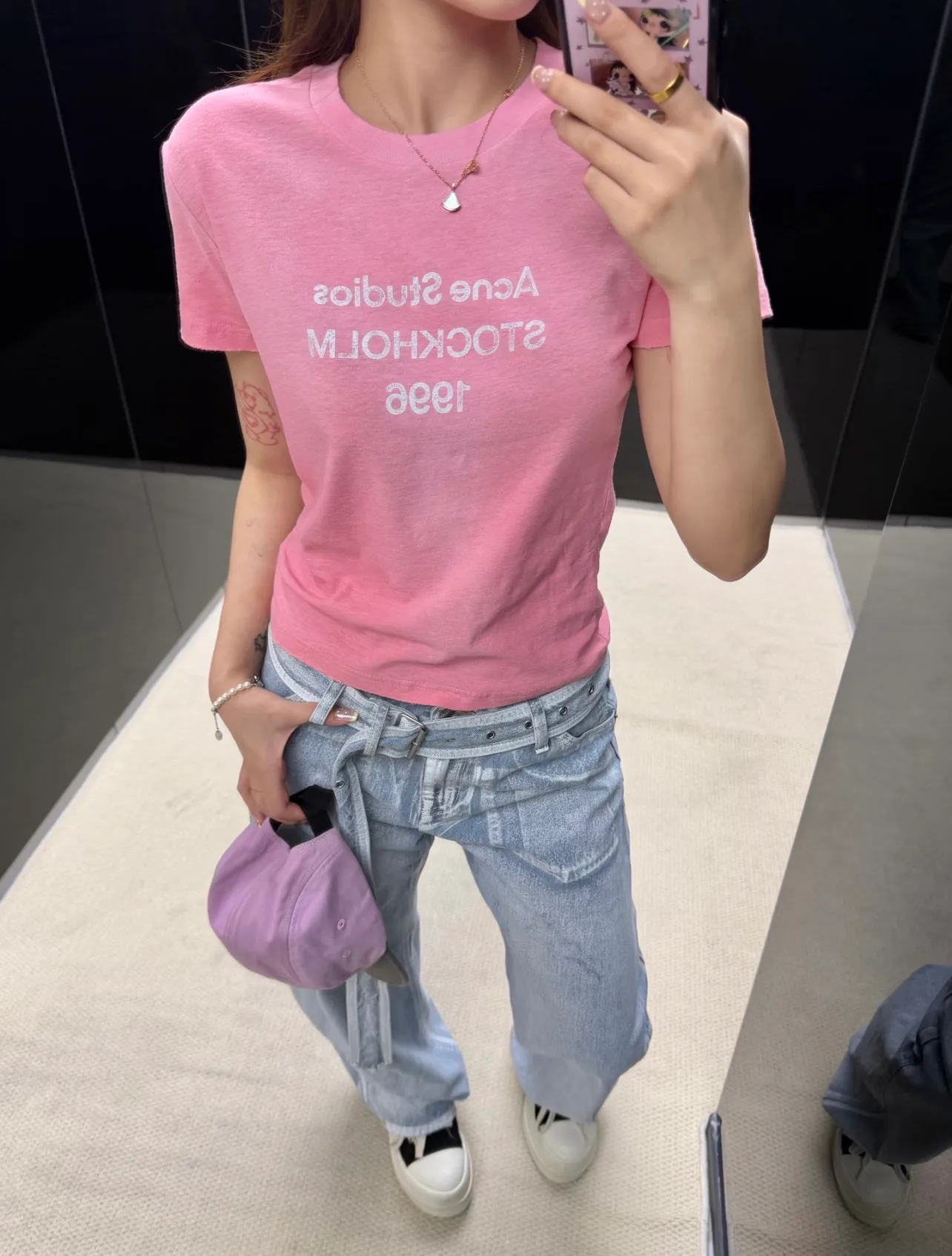 Women's T-Shirts ACNE STUDIOS 18028000