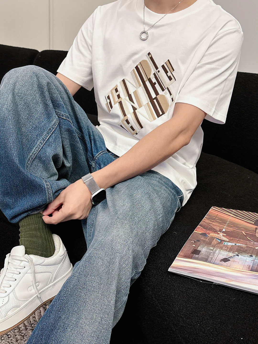 Men's T-Shirts FENDI 17349000