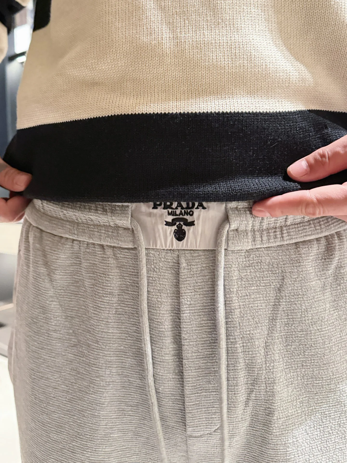 Men's Trousers PRADA 18499695