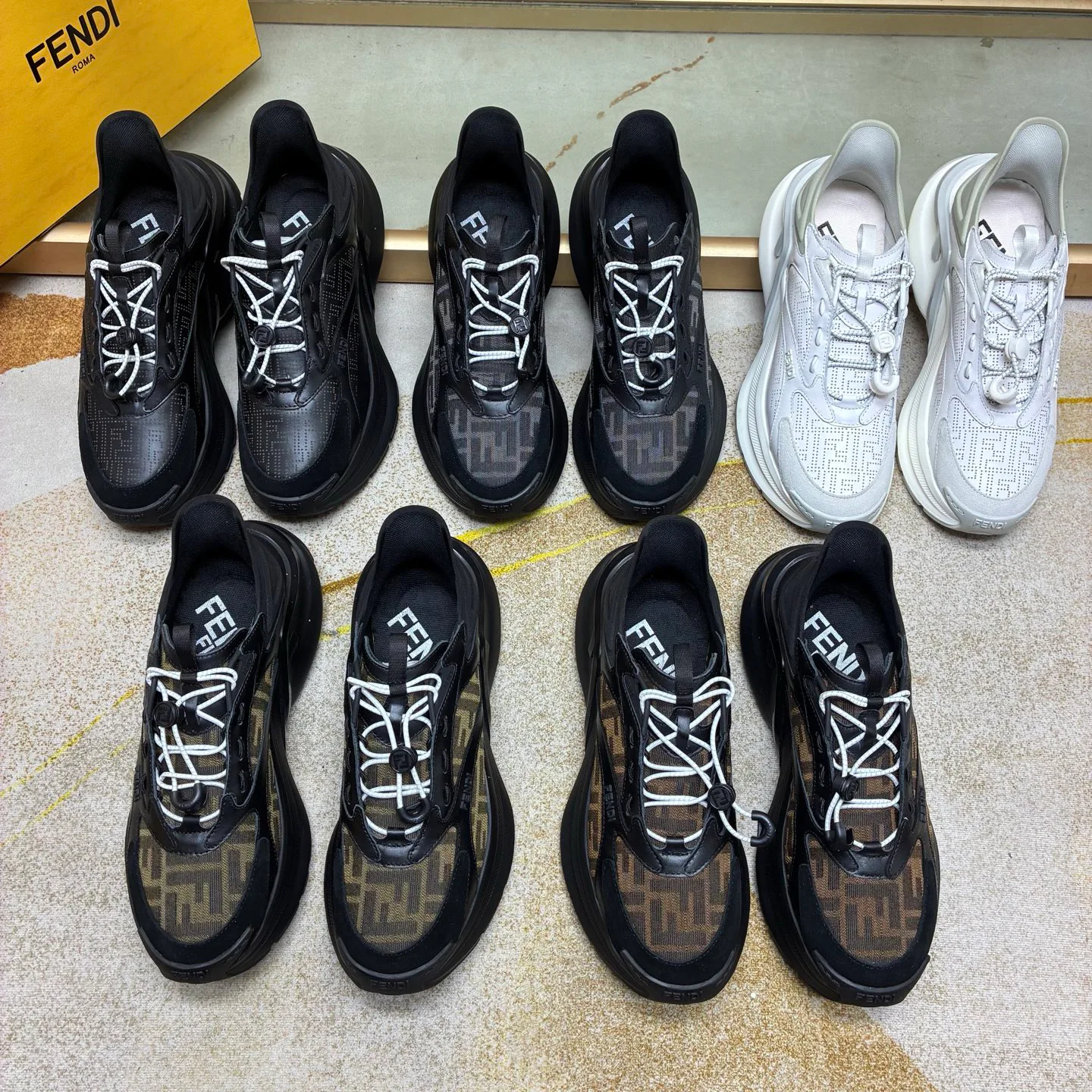 Men's Sneakers FENDI 18516339