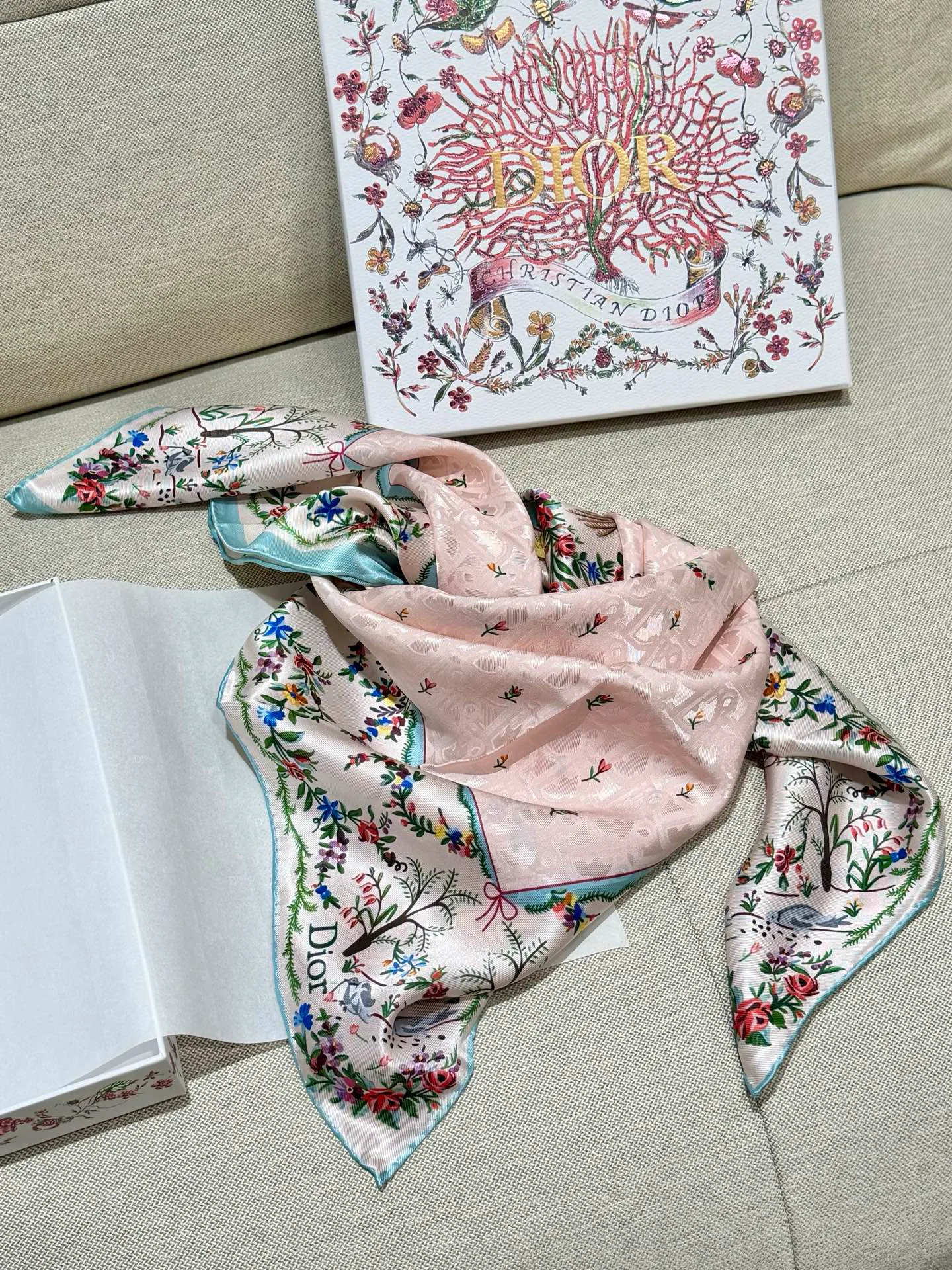 Silk Scarves CHRISTIAN DIOR 17991422
