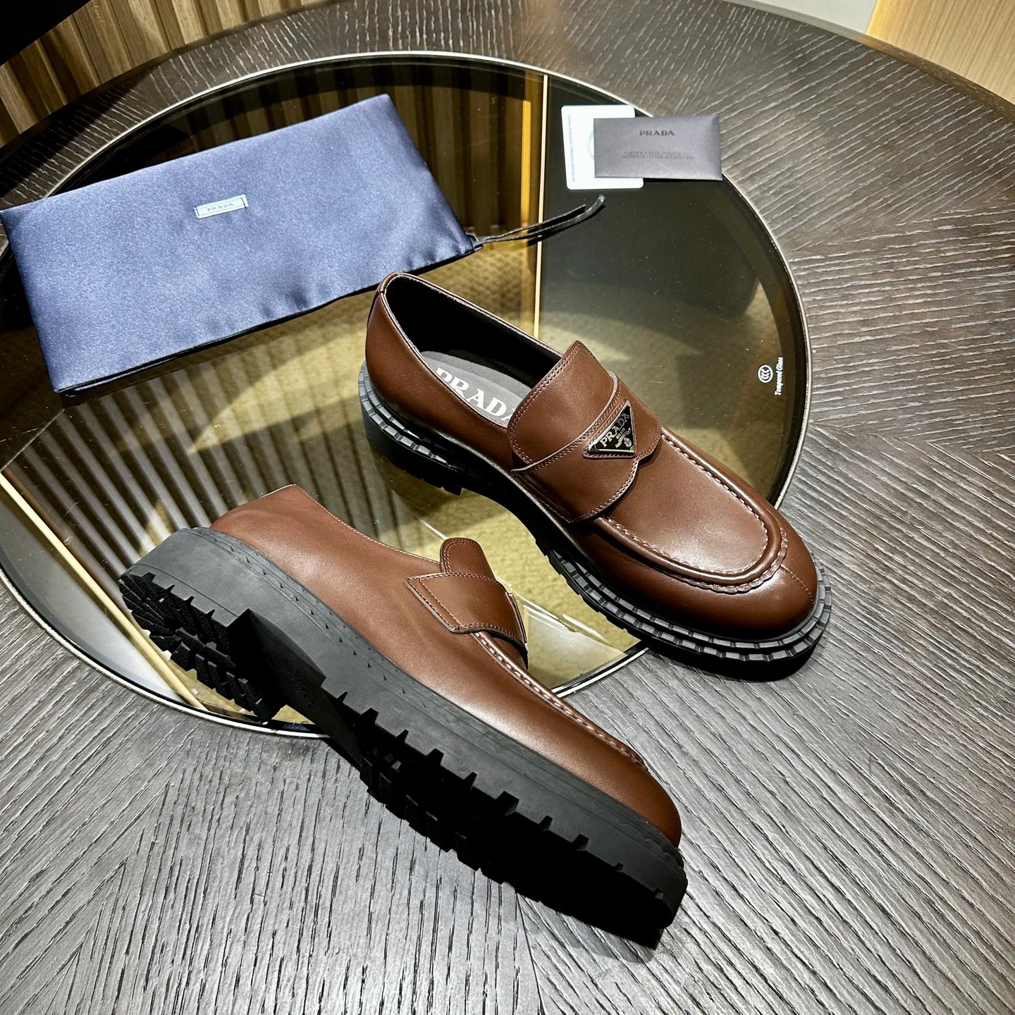 Men's Loafers And Dress Shoes PRADA 18192295