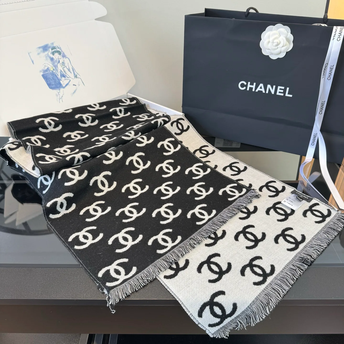 Scarves CHANEL 18104902