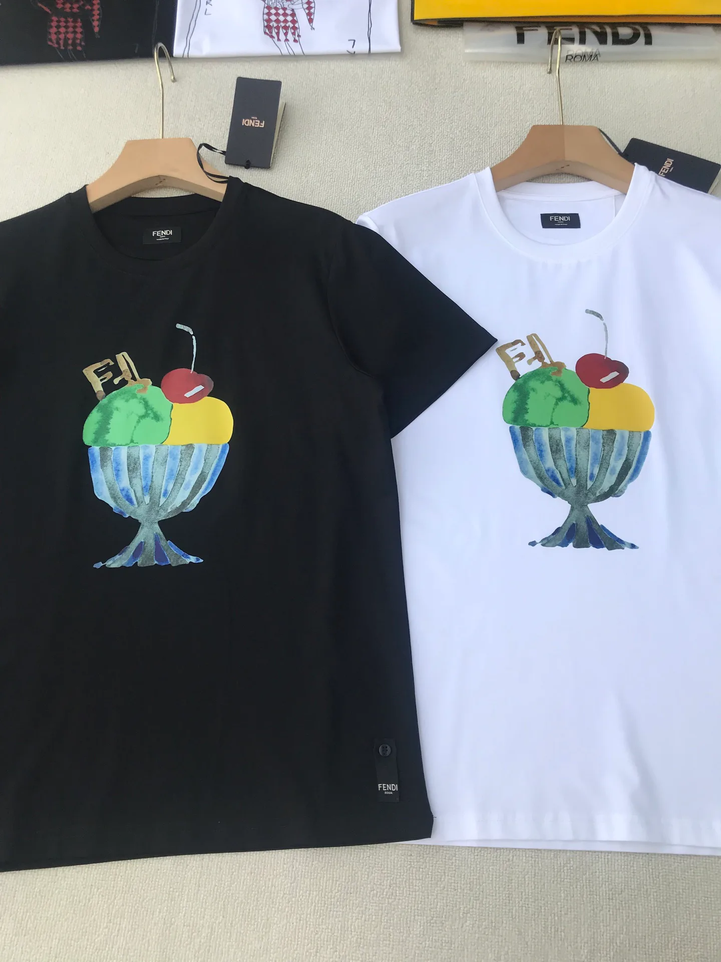 Men's T-Shirts FENDI 17027787