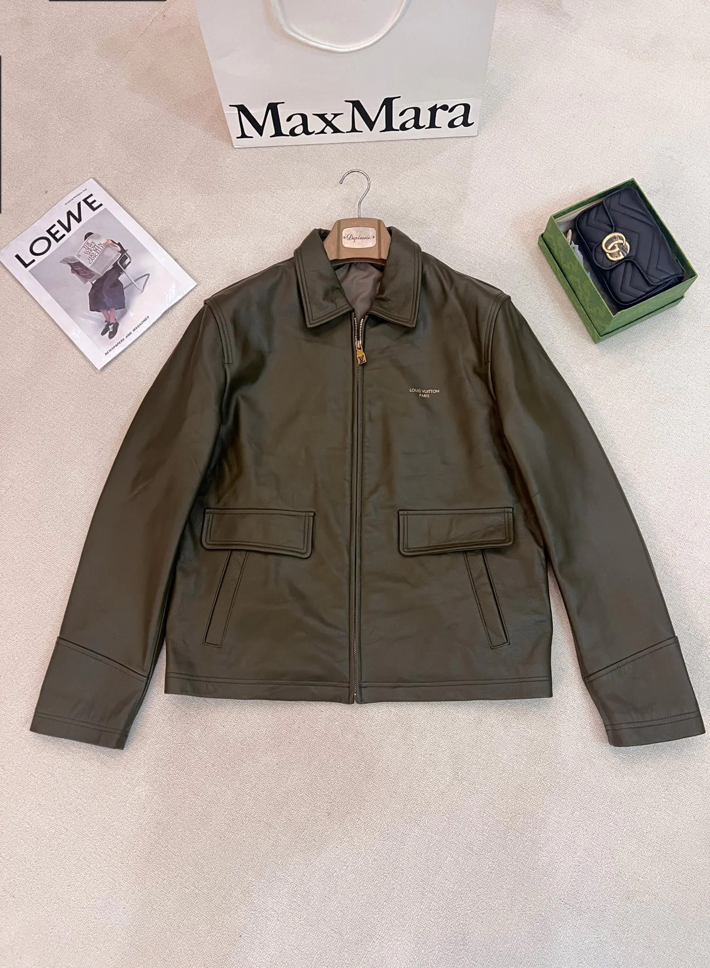 Women's Leather Jackets And Sheepskin Coats LOUIS VUITTON 18408977