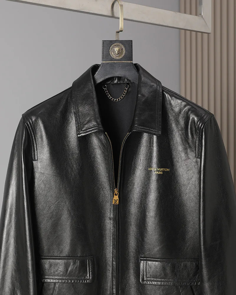 Men's Leather Jackets And Sheepskin Coats LOUIS VUITTON 17952138