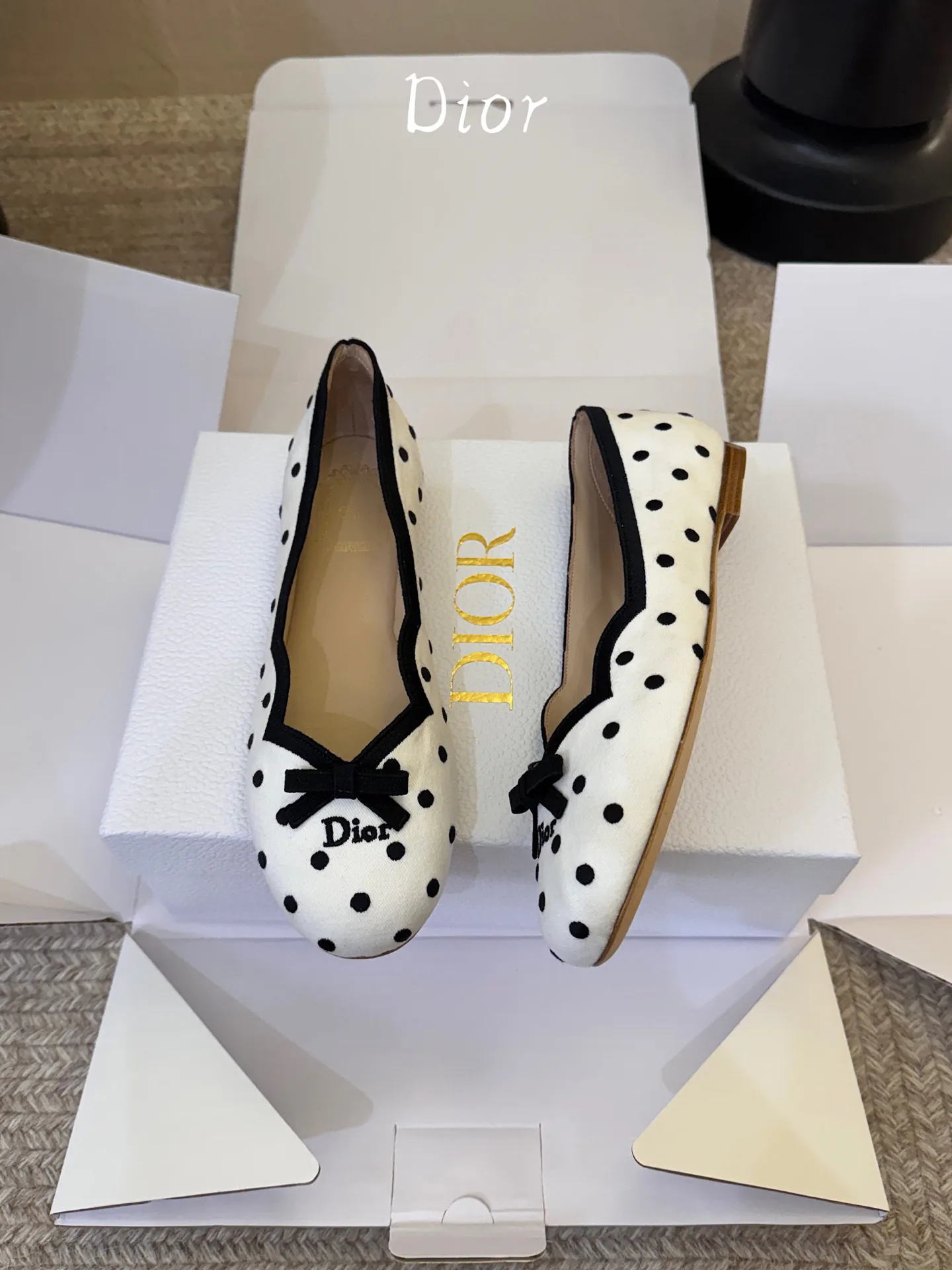 Women's Ballet Flats CHRISTIAN DIOR 18138931
