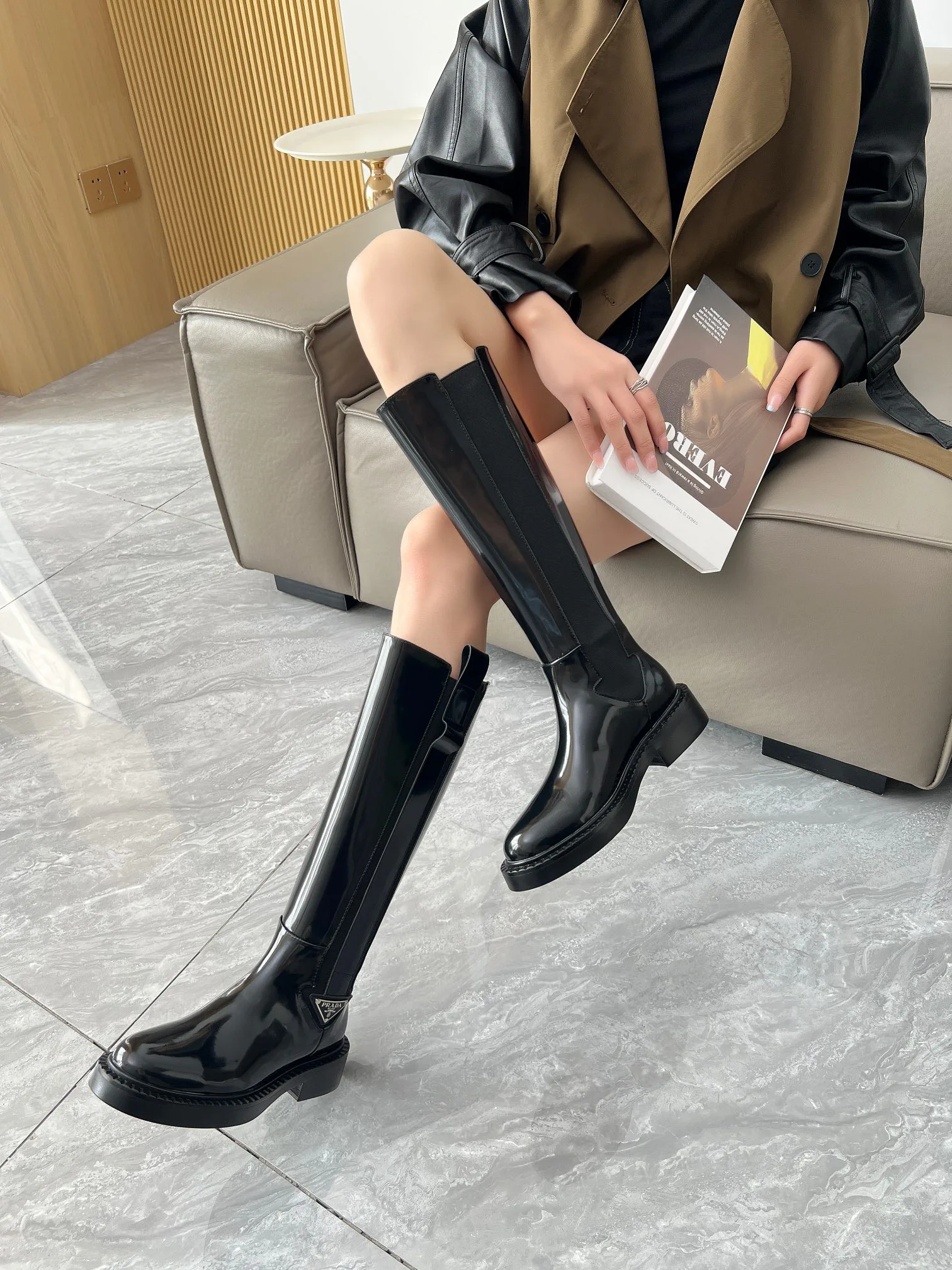 Women's Boots PRADA 17957429