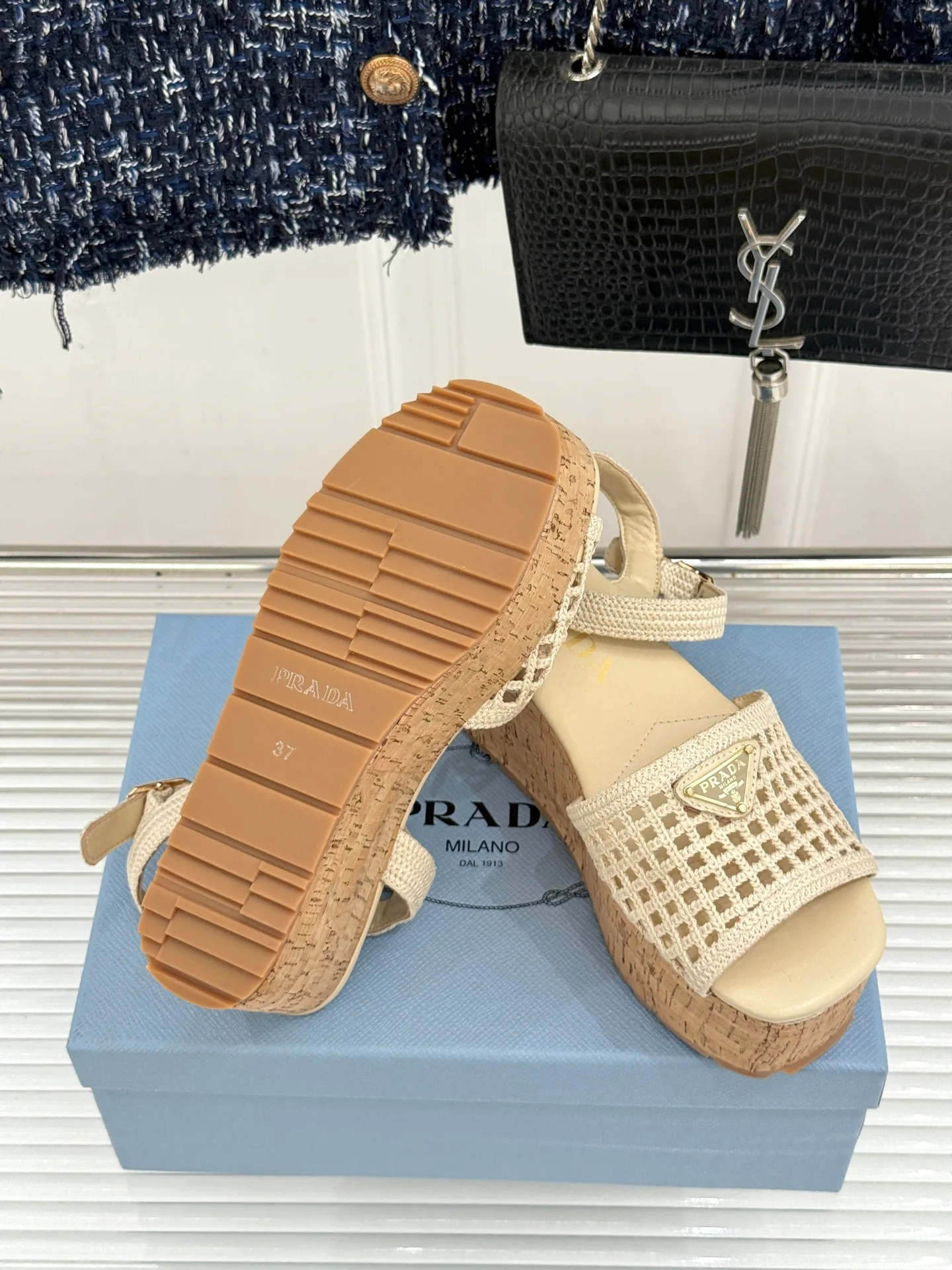 Women's Open-Toe Sandals PRADA 18104124