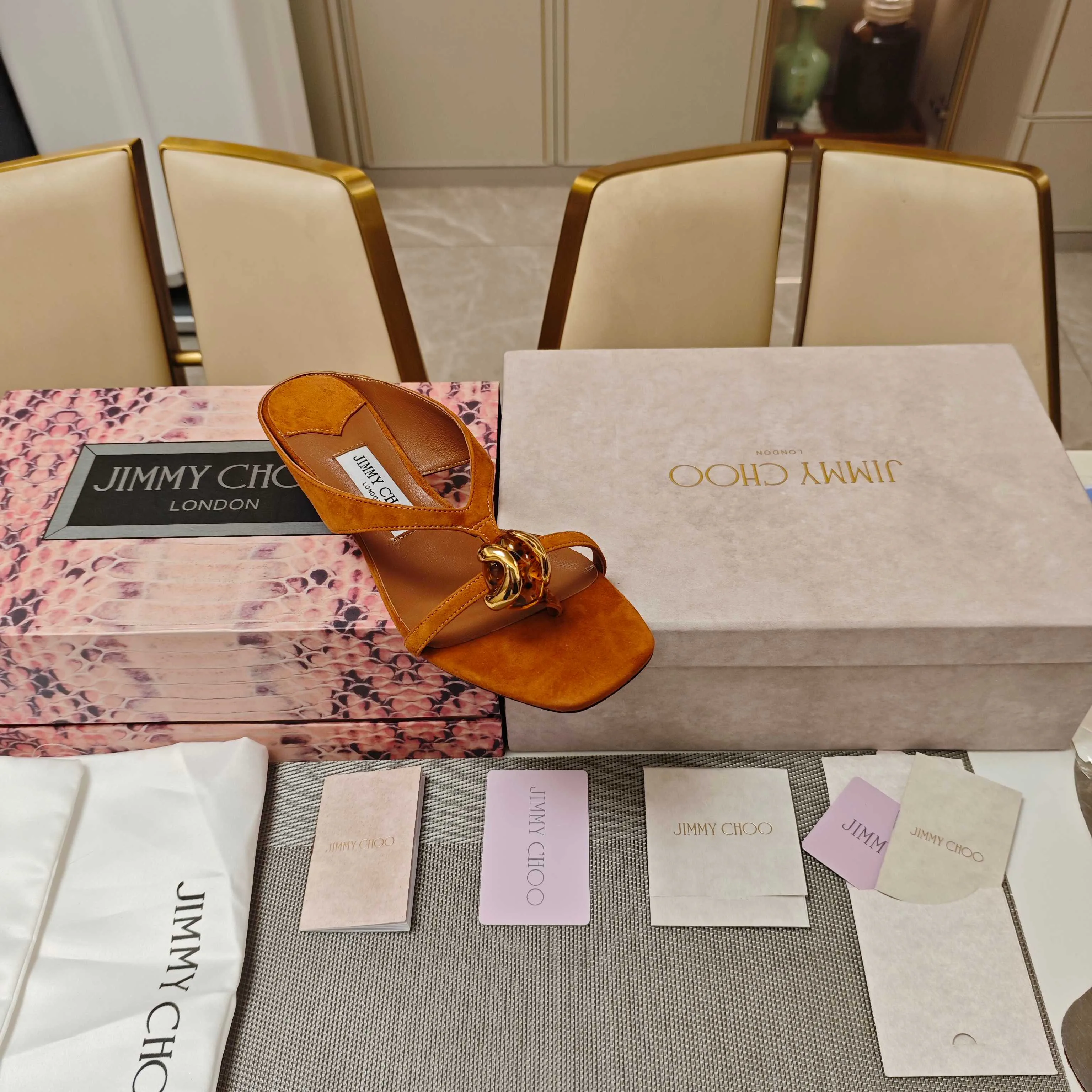 Women's Open-Toe Sandals JIMMY CHOO 17742898