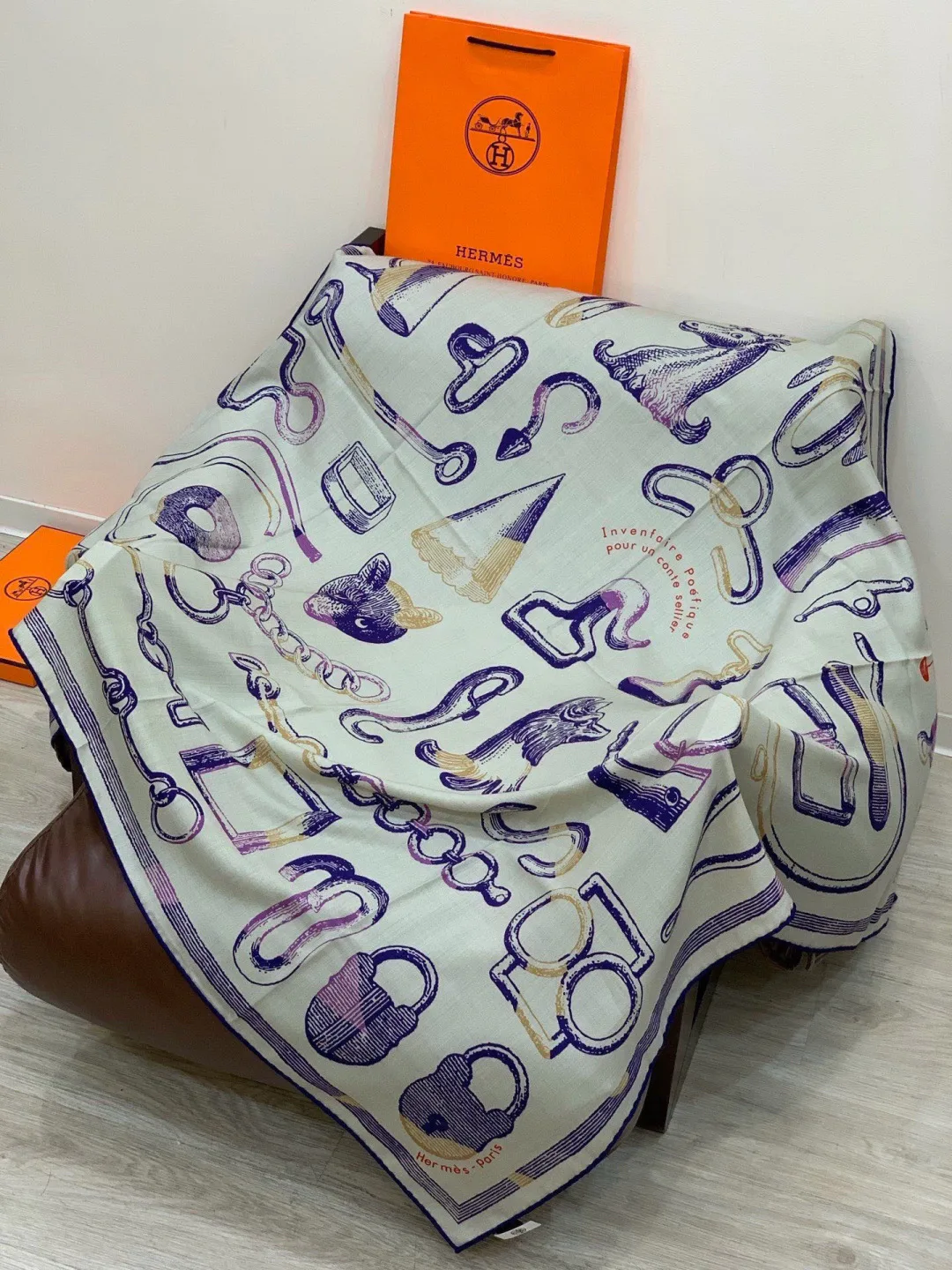 Scarves HERMES 17543257