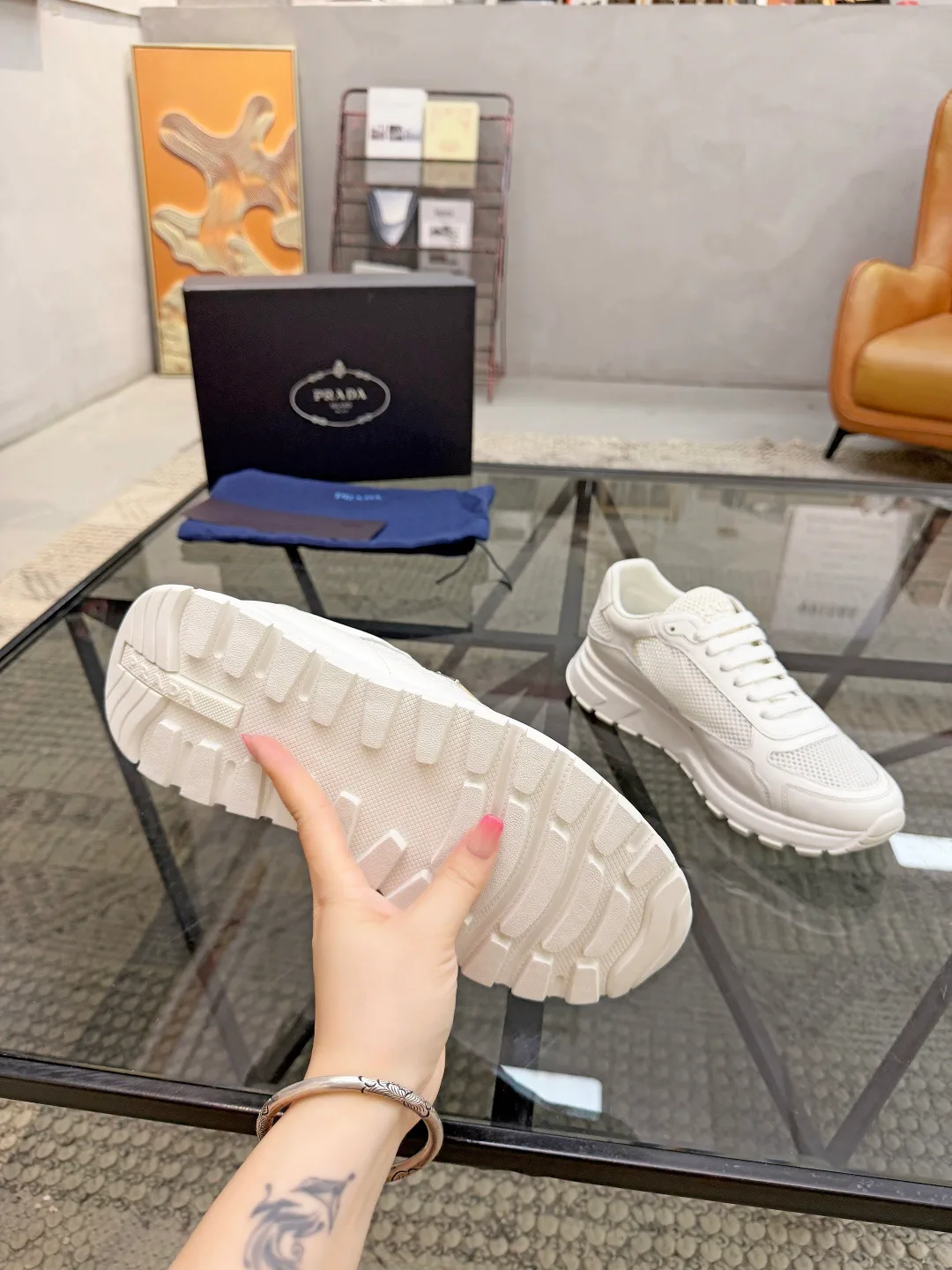 Men's Sneakers PRADA 18346374