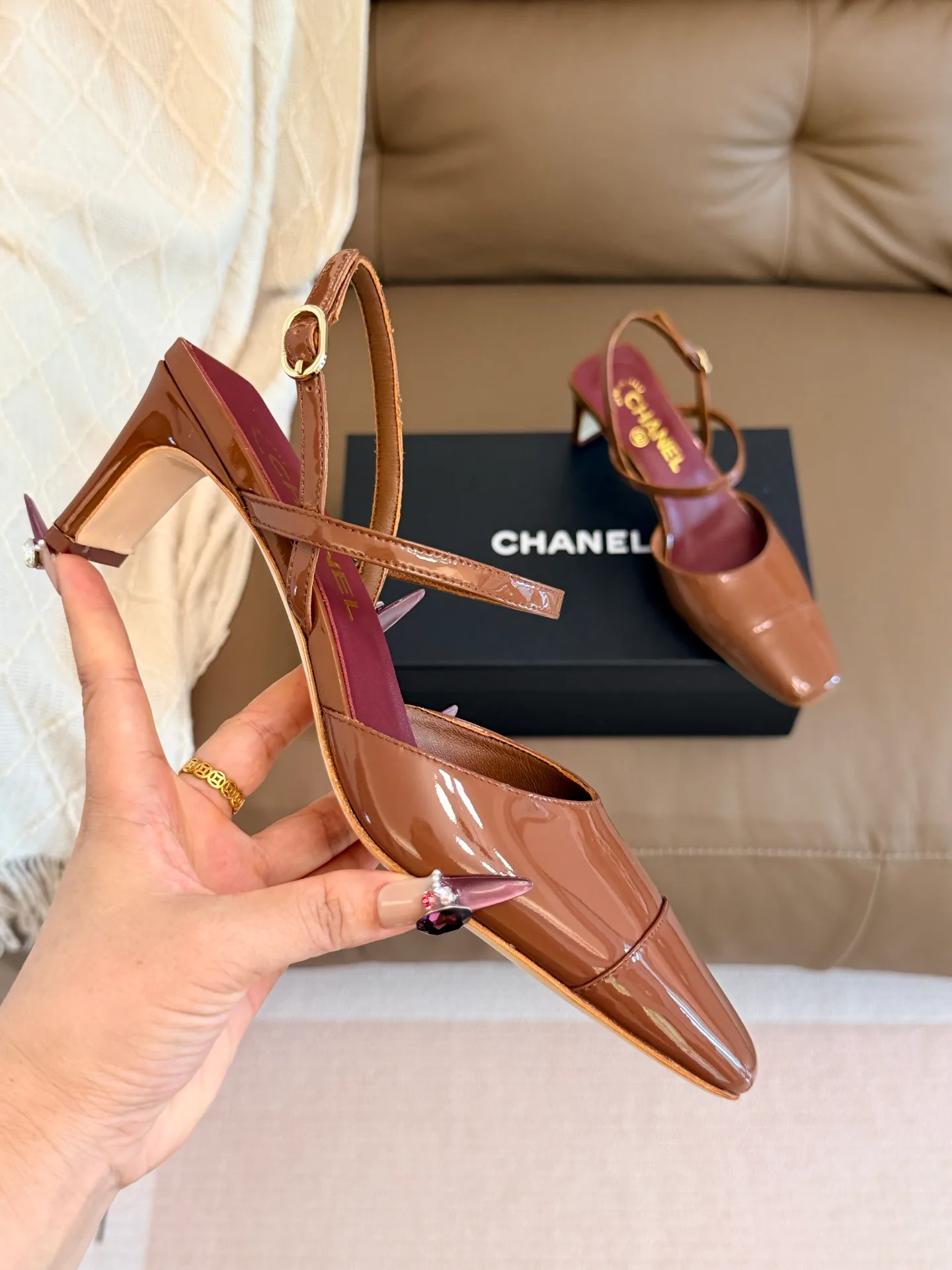 Women's Open-Toe Sandals CHANEL 17510574