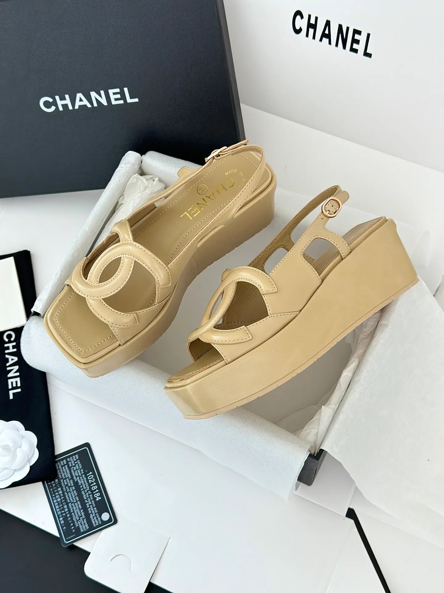 Women's Open-Toe Sandals CHANEL 18143039