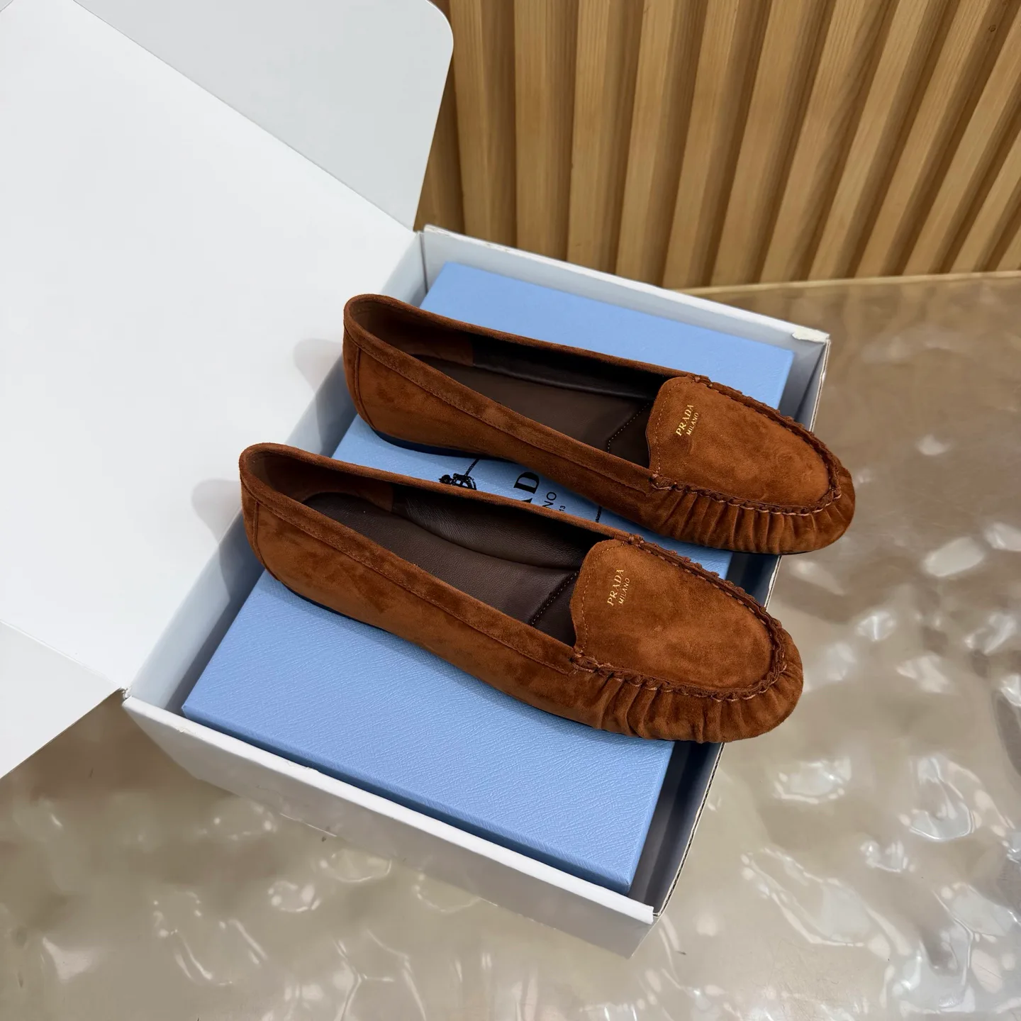 Women's Loafers And Moccasins PRADA 17406228