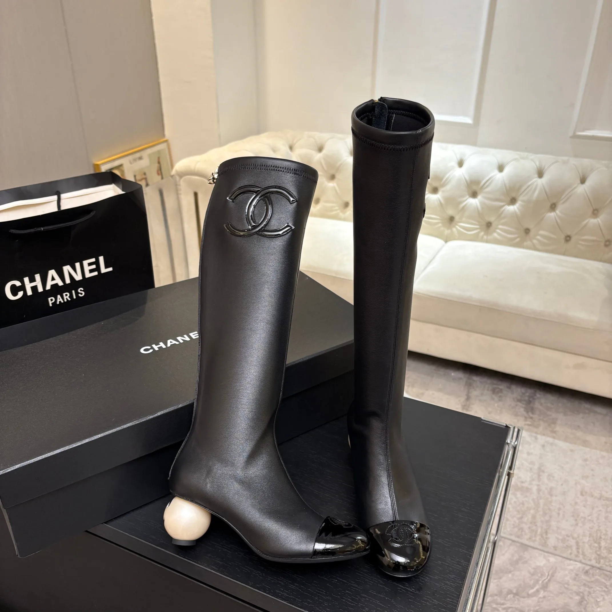 Women's Boots CHANEL 17946219
