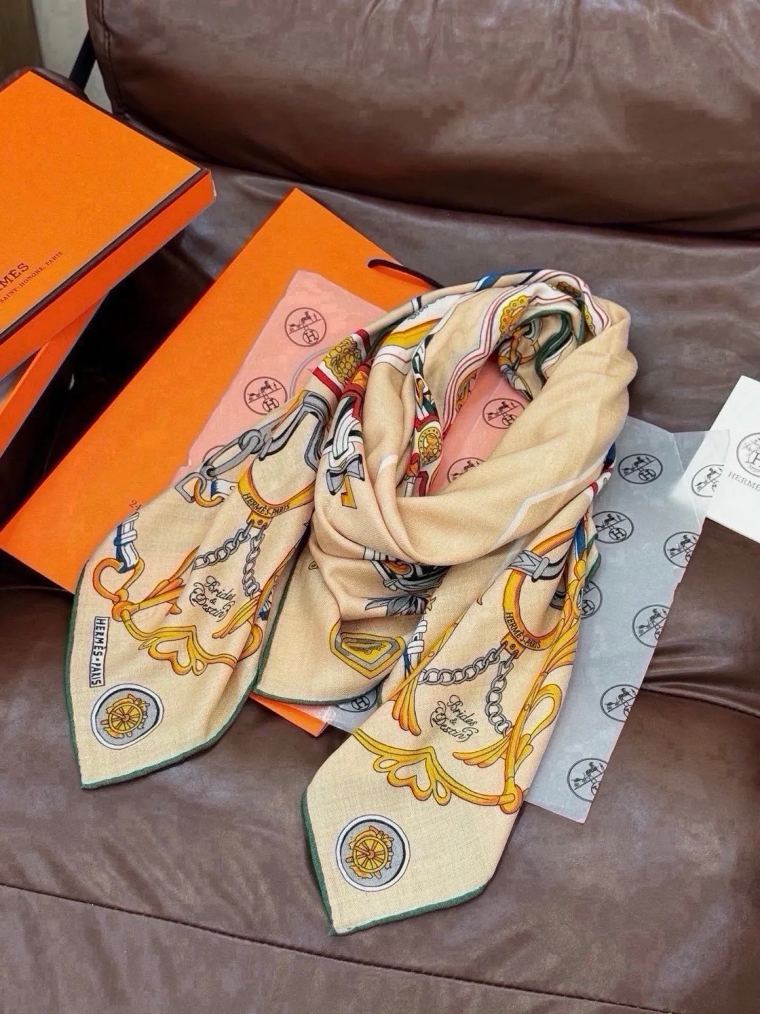 Silk Scarves HERMES 18322233