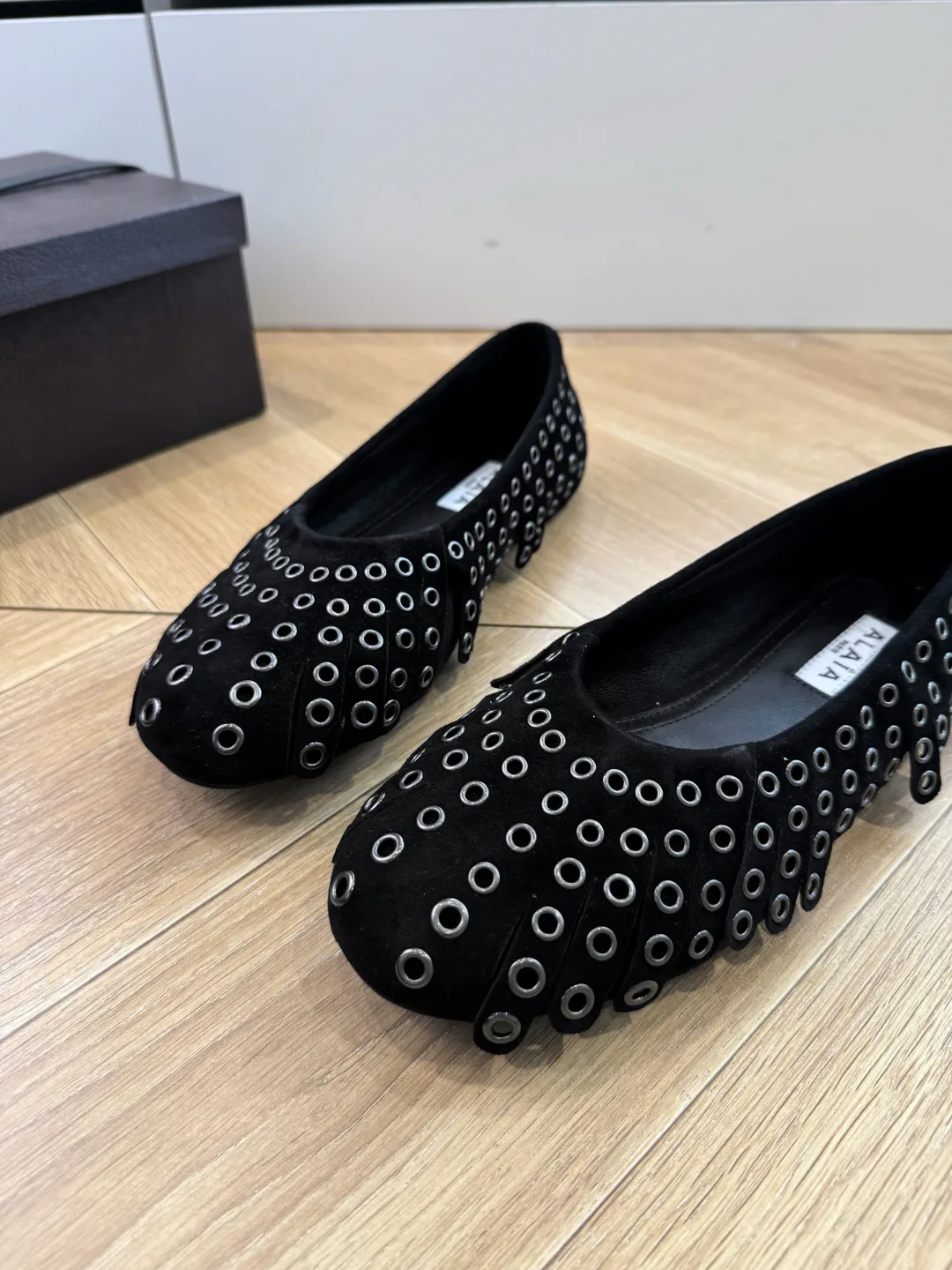 Women's Ballet Flats ALAIA 17480802