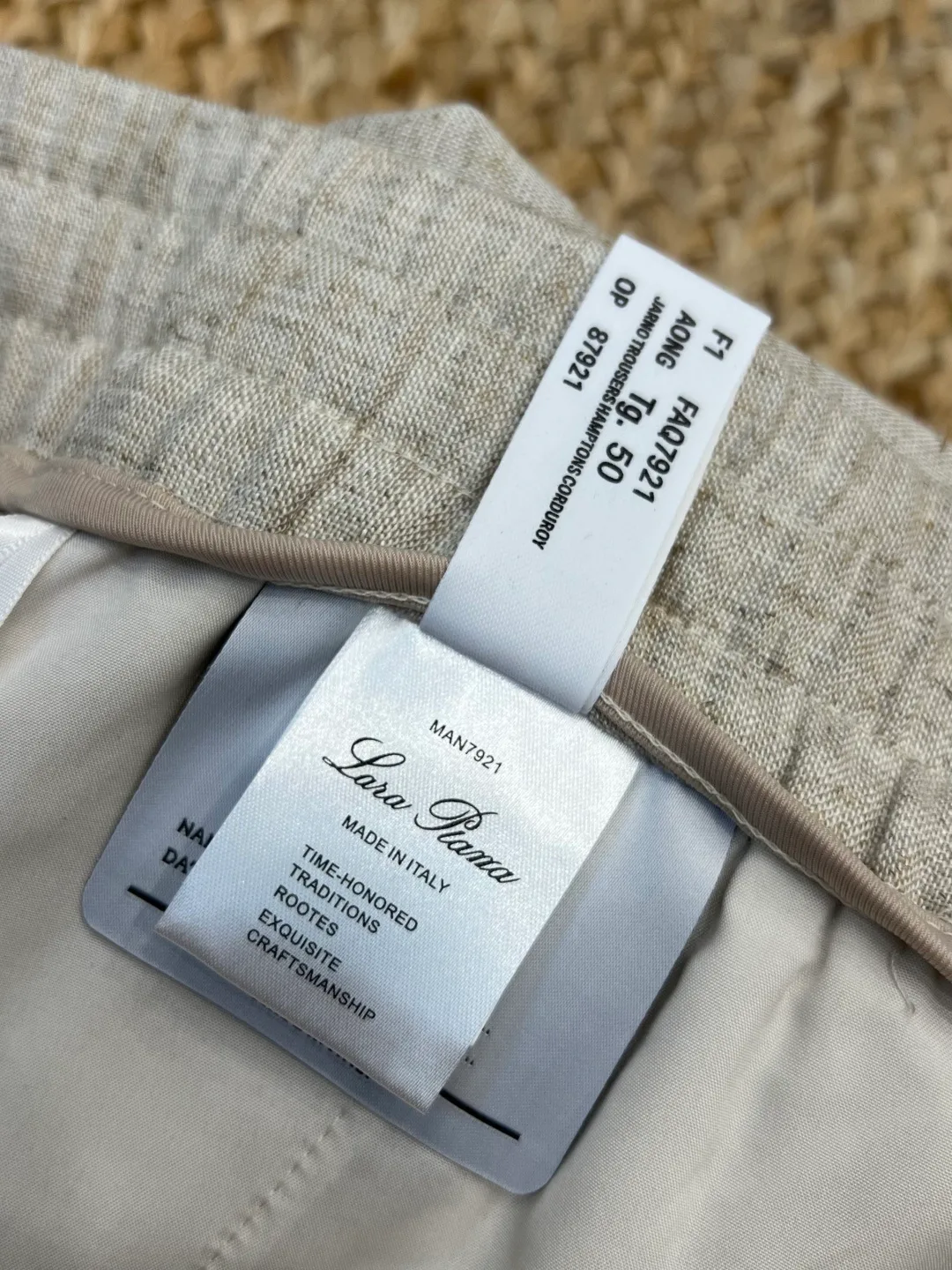 Men's Trousers LORO PIANA 17699471