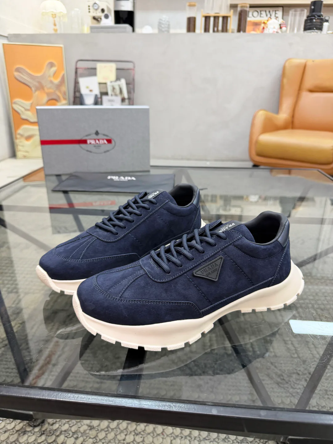 Men's Sneakers PRADA 18500117