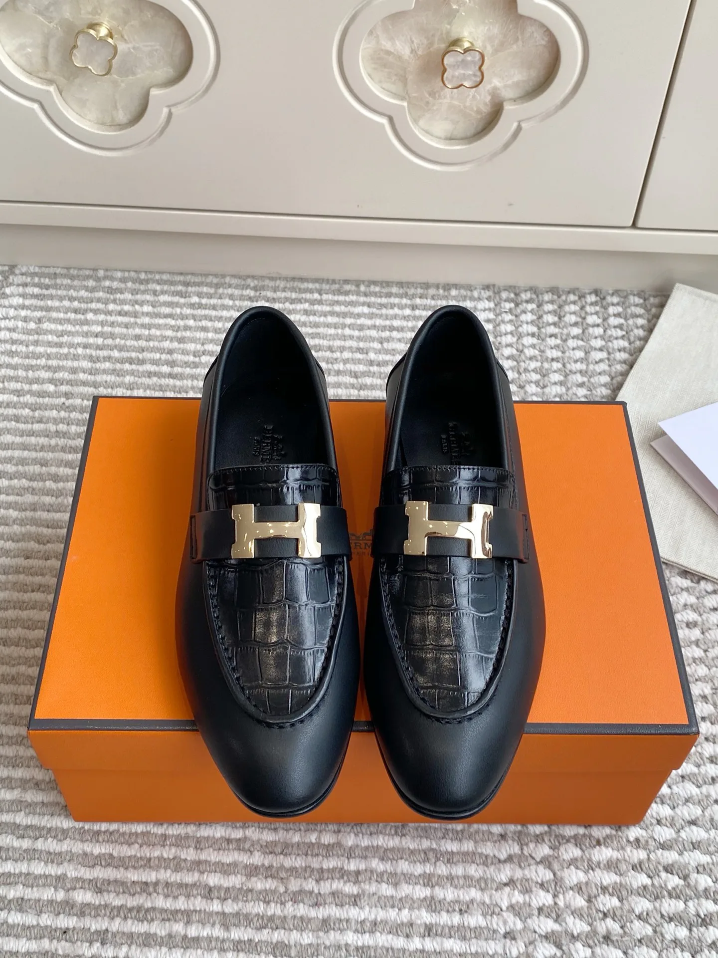 Women's Loafers And Moccasins HERMES 17758060