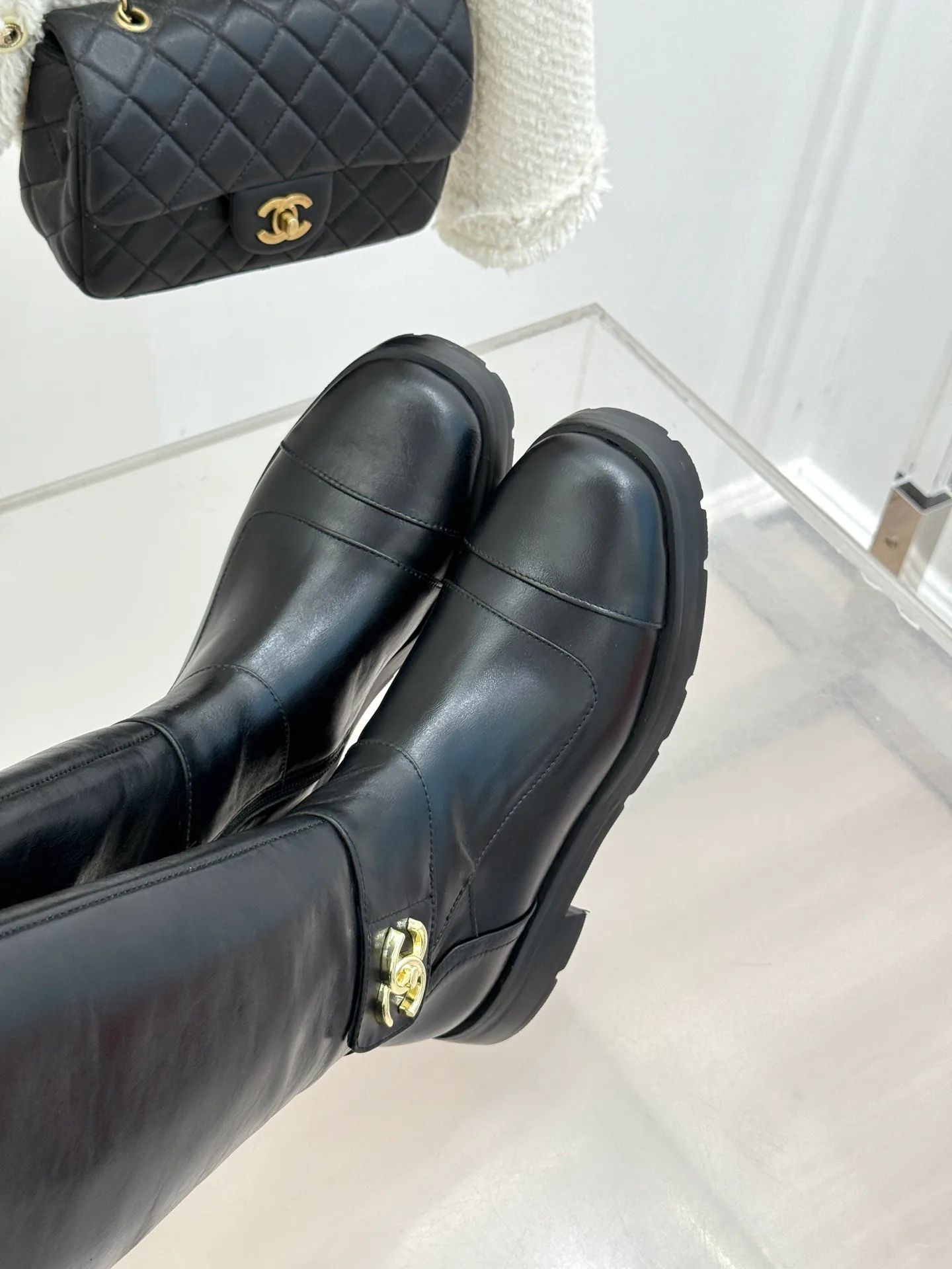 Women's Boots CHANEL 18436500