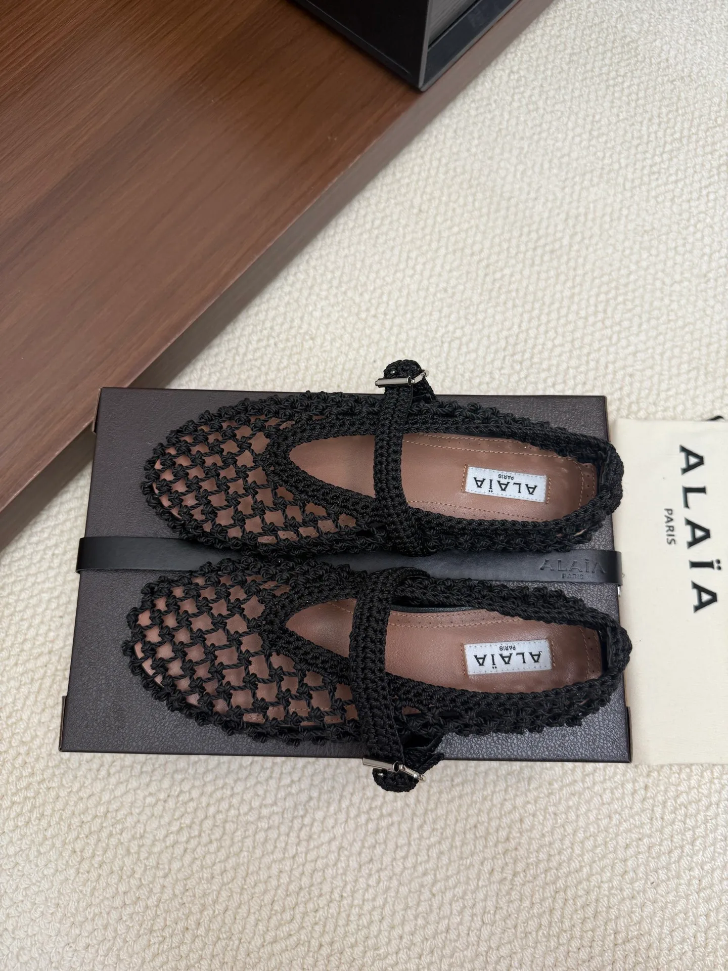 Women's Ballet Flats ALAIA 18042030