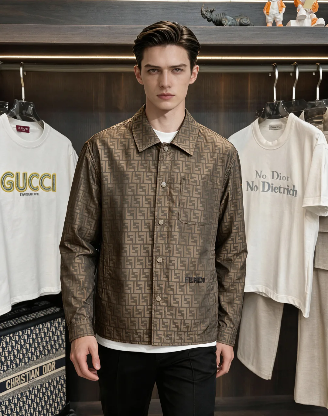 Men's Jackets And Down Jackets FENDI 17925293