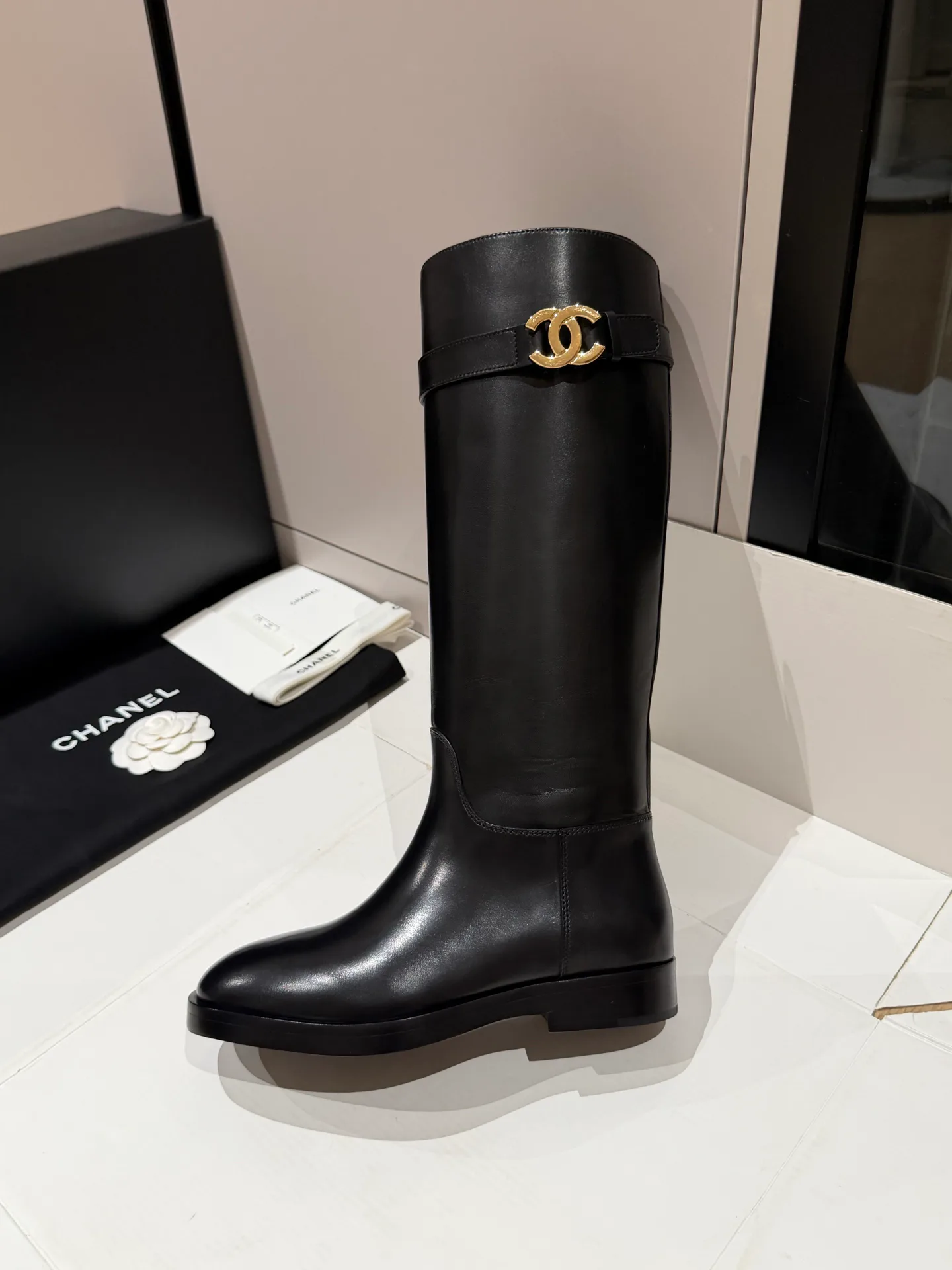 Women's Boots CHANEL 18405799
