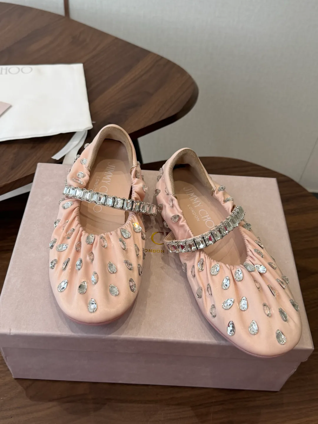 Women's Ballet Flats JIMMY CHOO 18258085