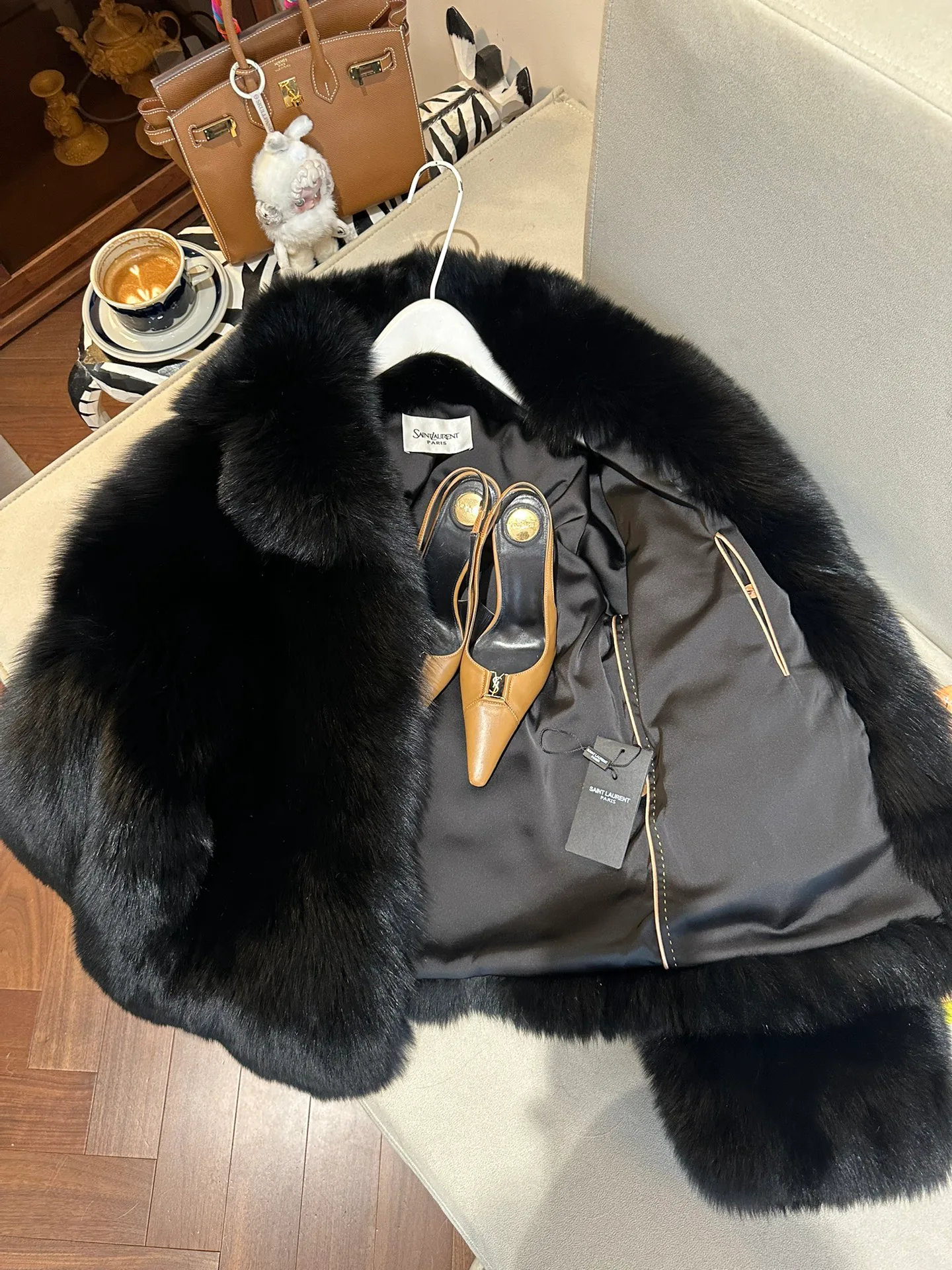 Women's Fur Coats SAINT LAURENT 18040754